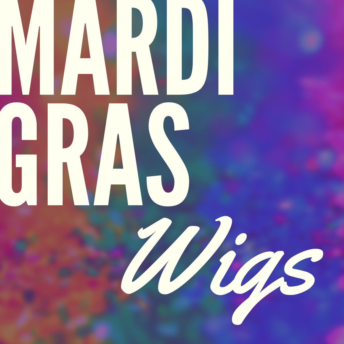Mardi Gras Wigs