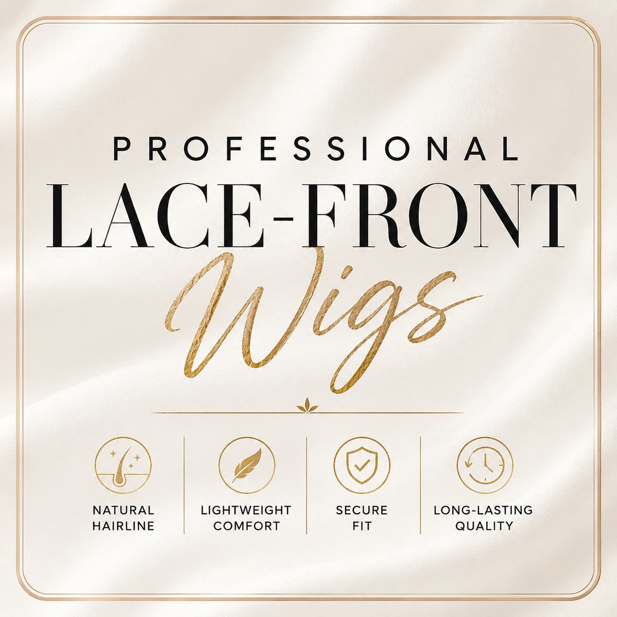 Professional Lace-Front Wigs