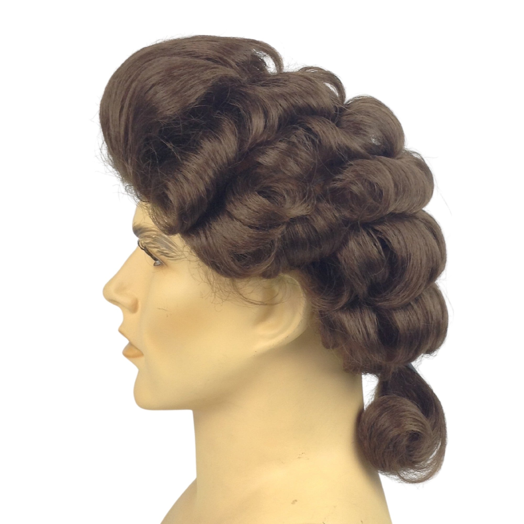 Colonial Renaissance Style Theatrical Costume Wig