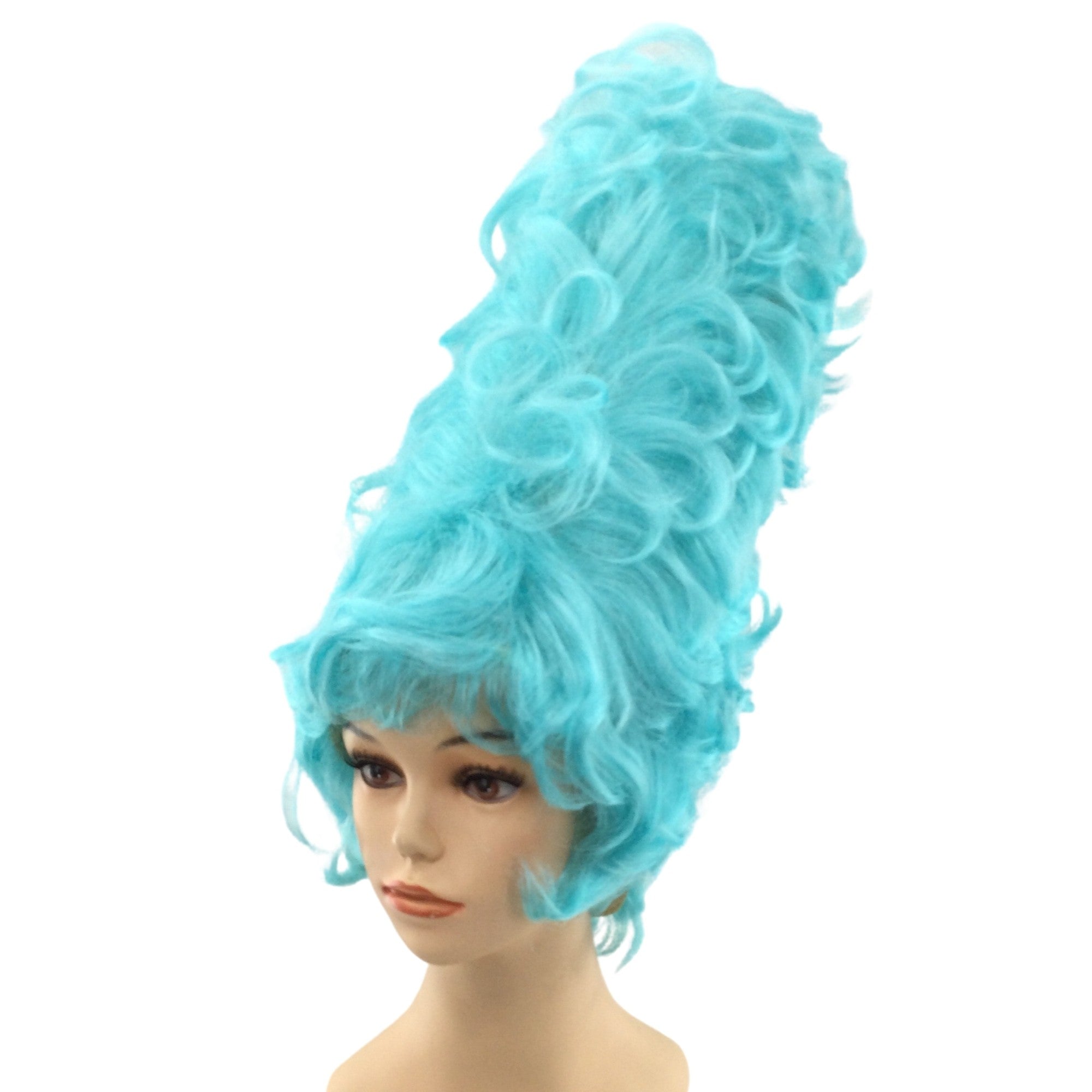 1950’s High Top Beehive Colorful Theatrical Wig