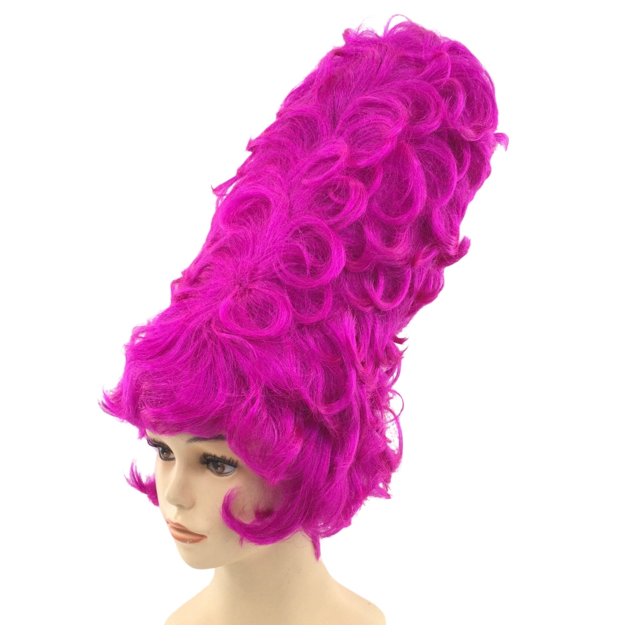 1950’s High Top Beehive Colorful Theatrical Wig