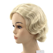 1920’s Finger Wave Vintage Style Flapper Theatrical Wig