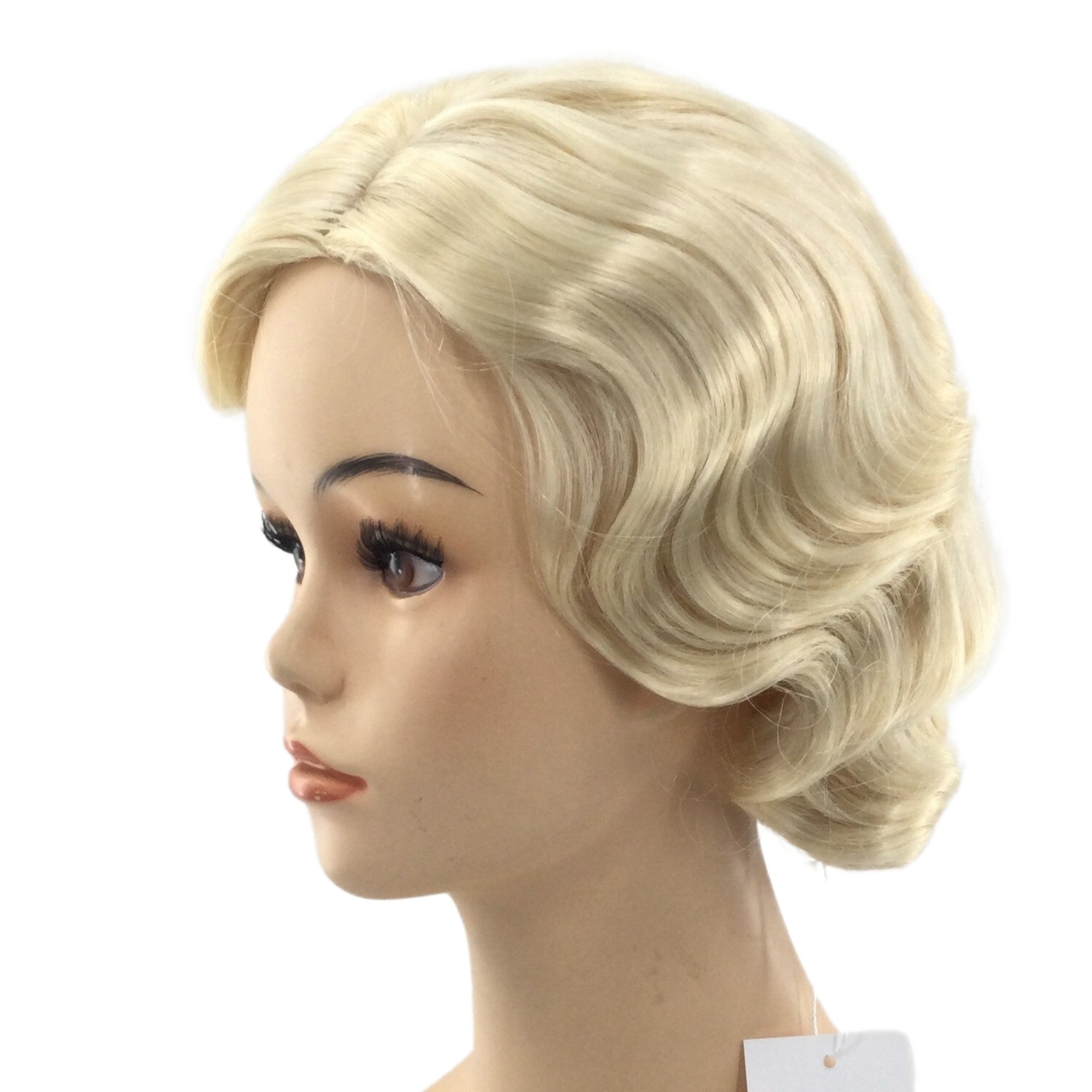 1920’s Finger Wave Vintage Style Flapper Theatrical Wig