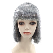 SPARKLE Tinsel Theatrical Costume Wig - 3 Colors