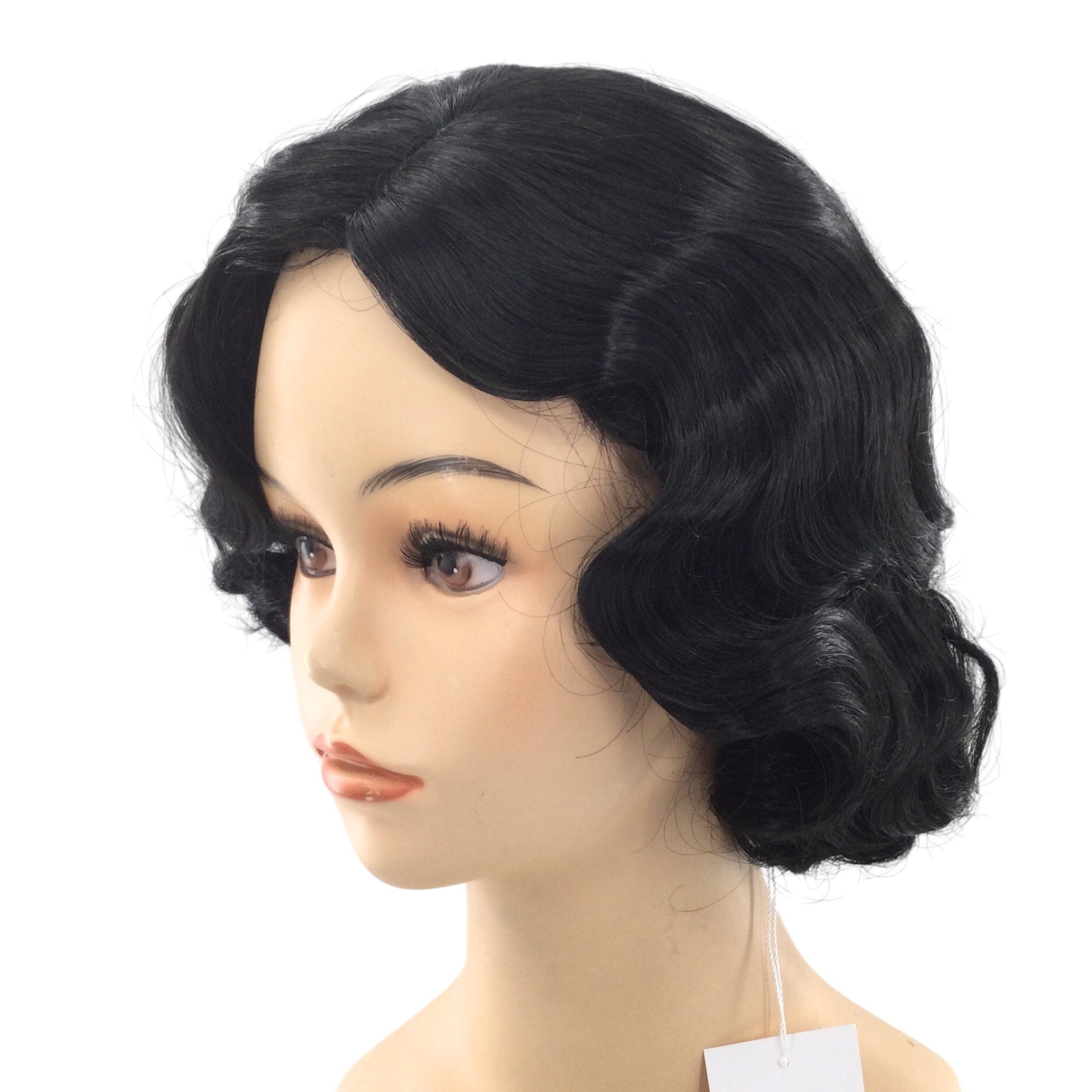 1920’s Finger Wave Vintage Style Flapper Theatrical Wig
