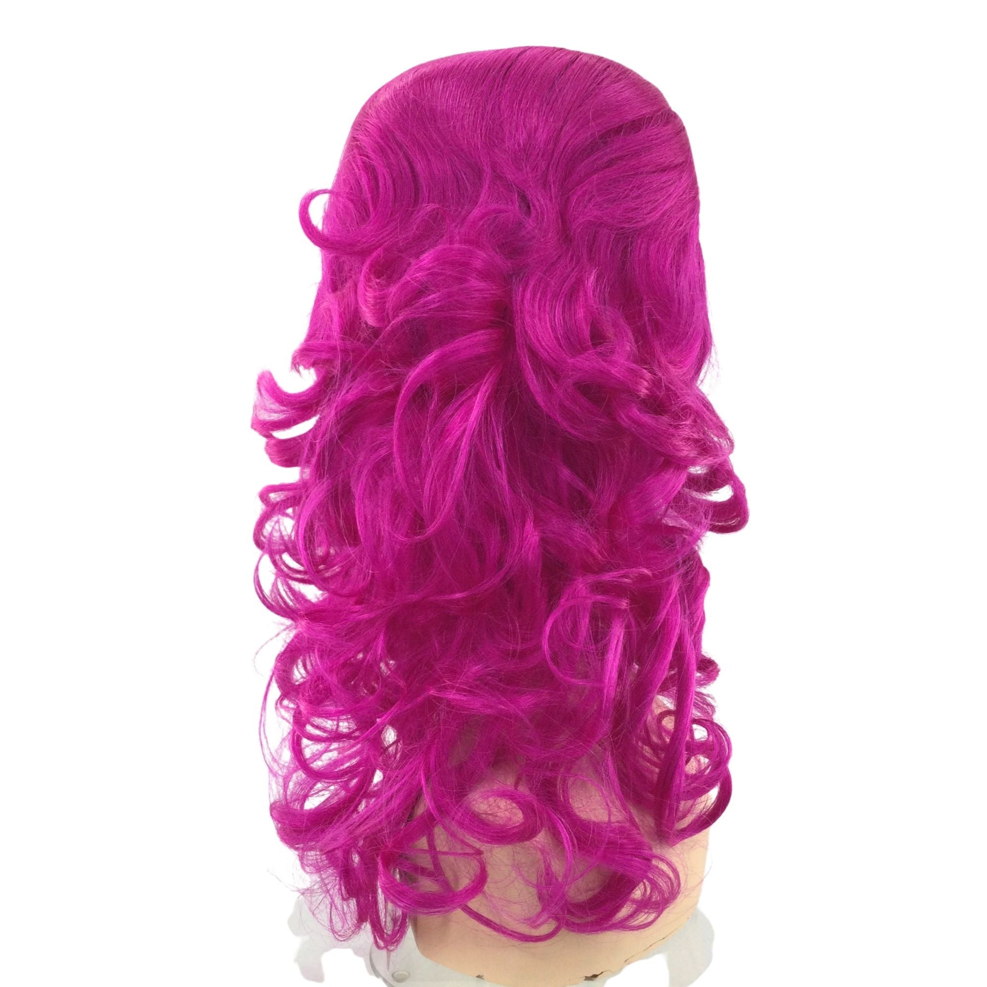 1960’s Retro Curly Beehive Theatrical Wig in Fun Party Colors