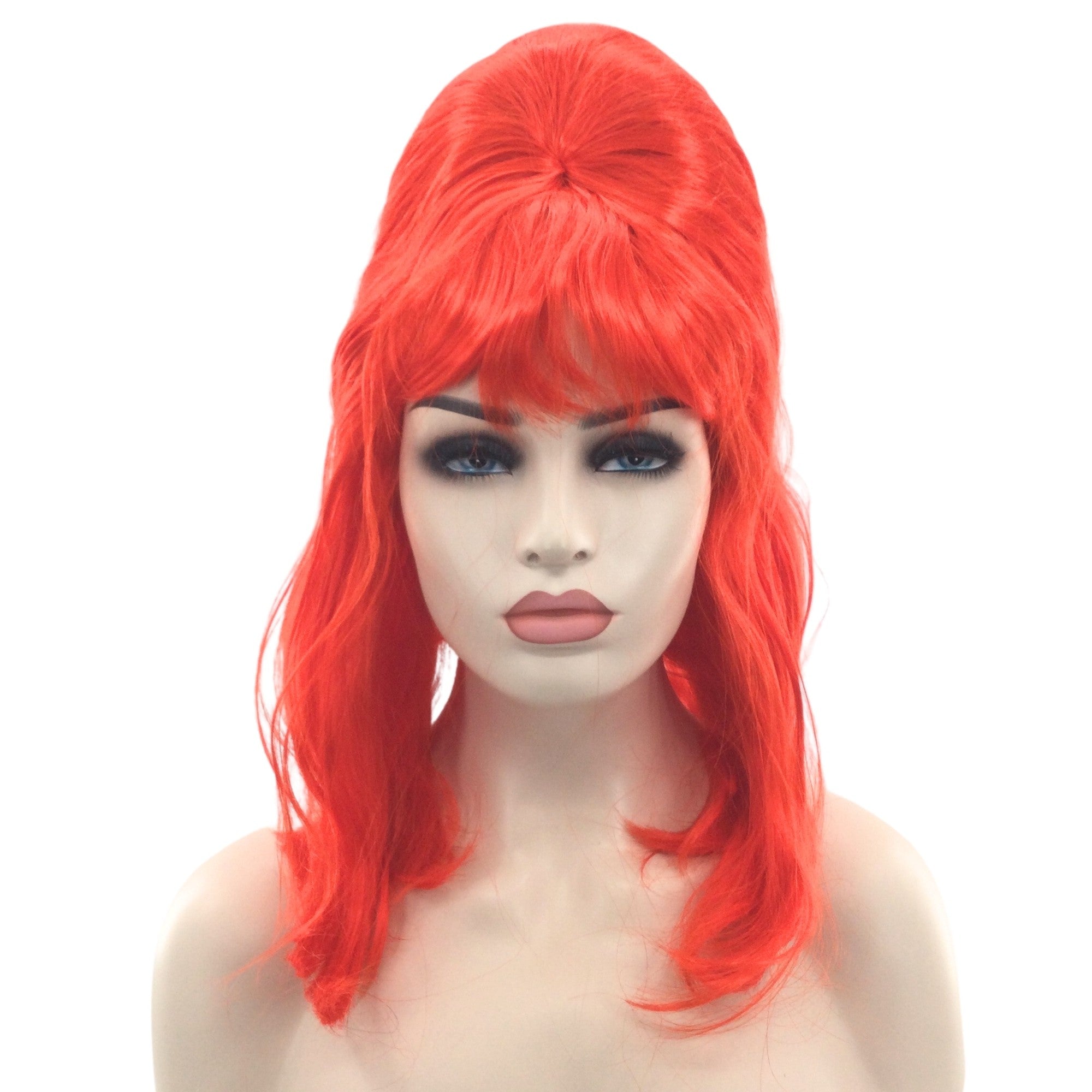 1960’s Vintage-Inspired Colorful Long Beehive Theatrical Wig