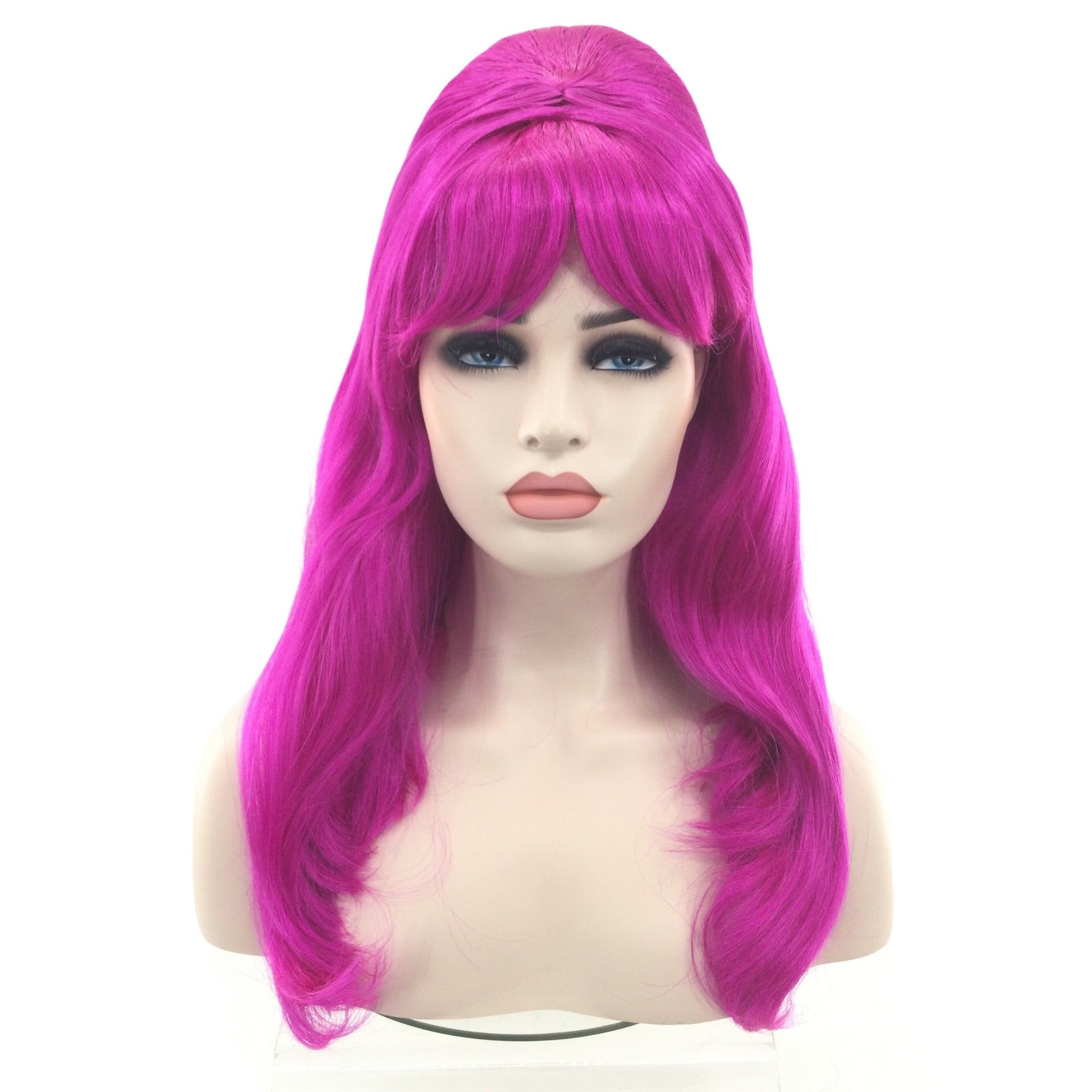 1960’s Vintage-Inspired Colorful Long Beehive Theatrical Wig