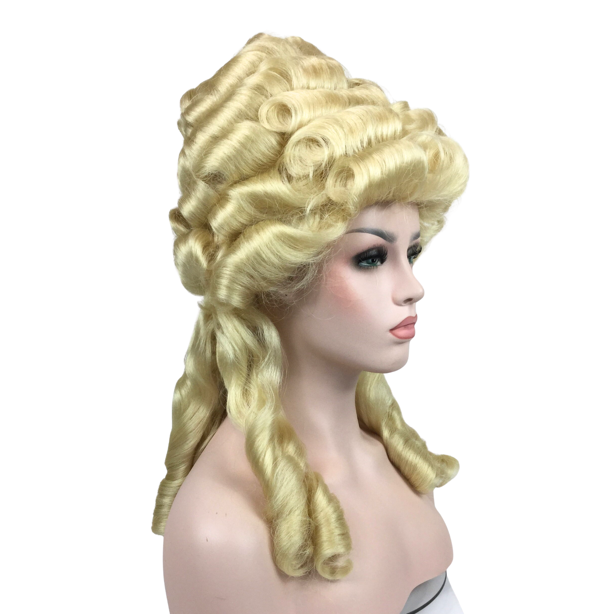 FRENCH COLONIAL Renaissance Lady Theatrical Beehive Wig