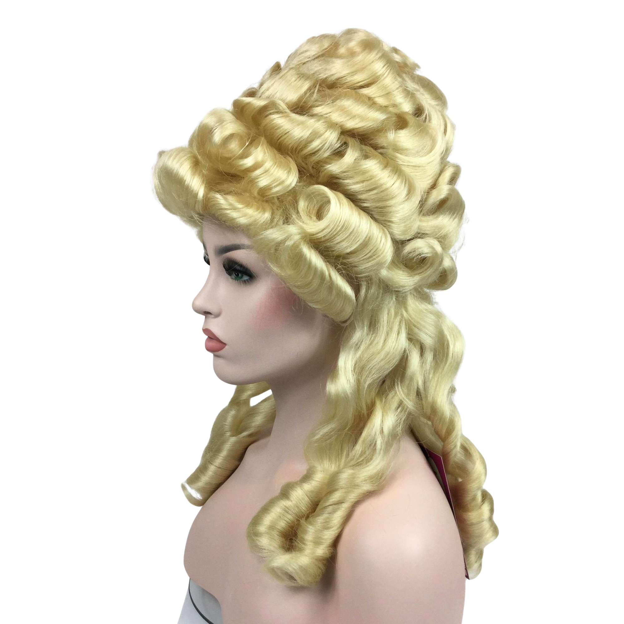 FRENCH COLONIAL Renaissance Lady Theatrical Beehive Wig