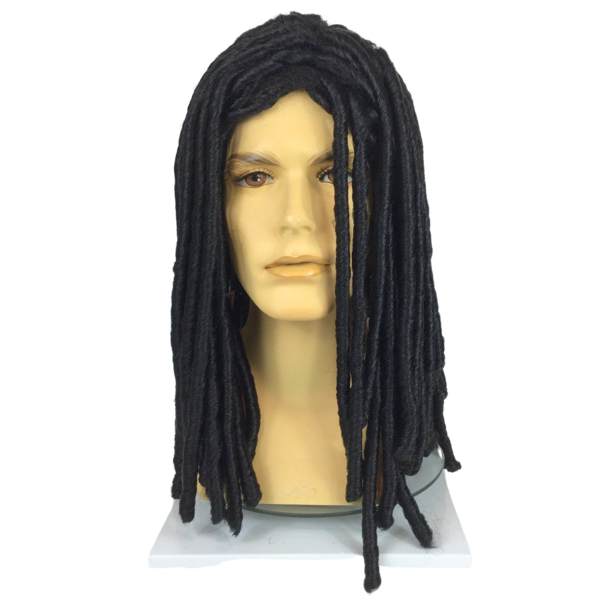 Dread Lock Rasta Theatrical Costume Wig in Natural Colors