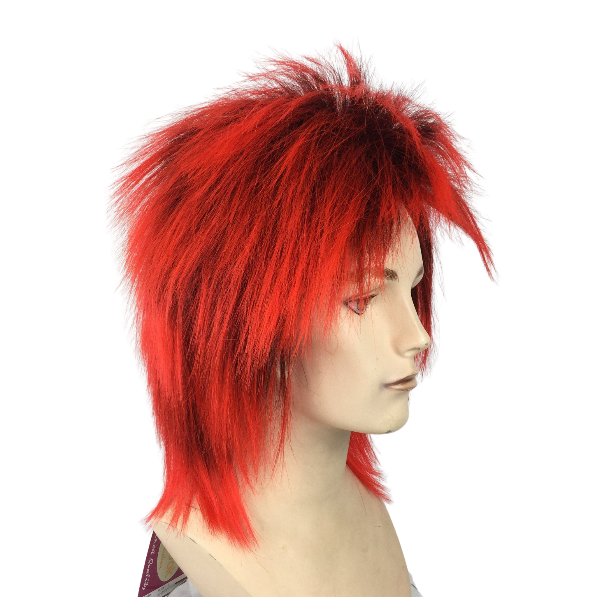 RED MIST Theatrical Costume Wig