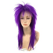 1980’s Spiky Punk Rocker Unisex Wig in Fun Party Colors