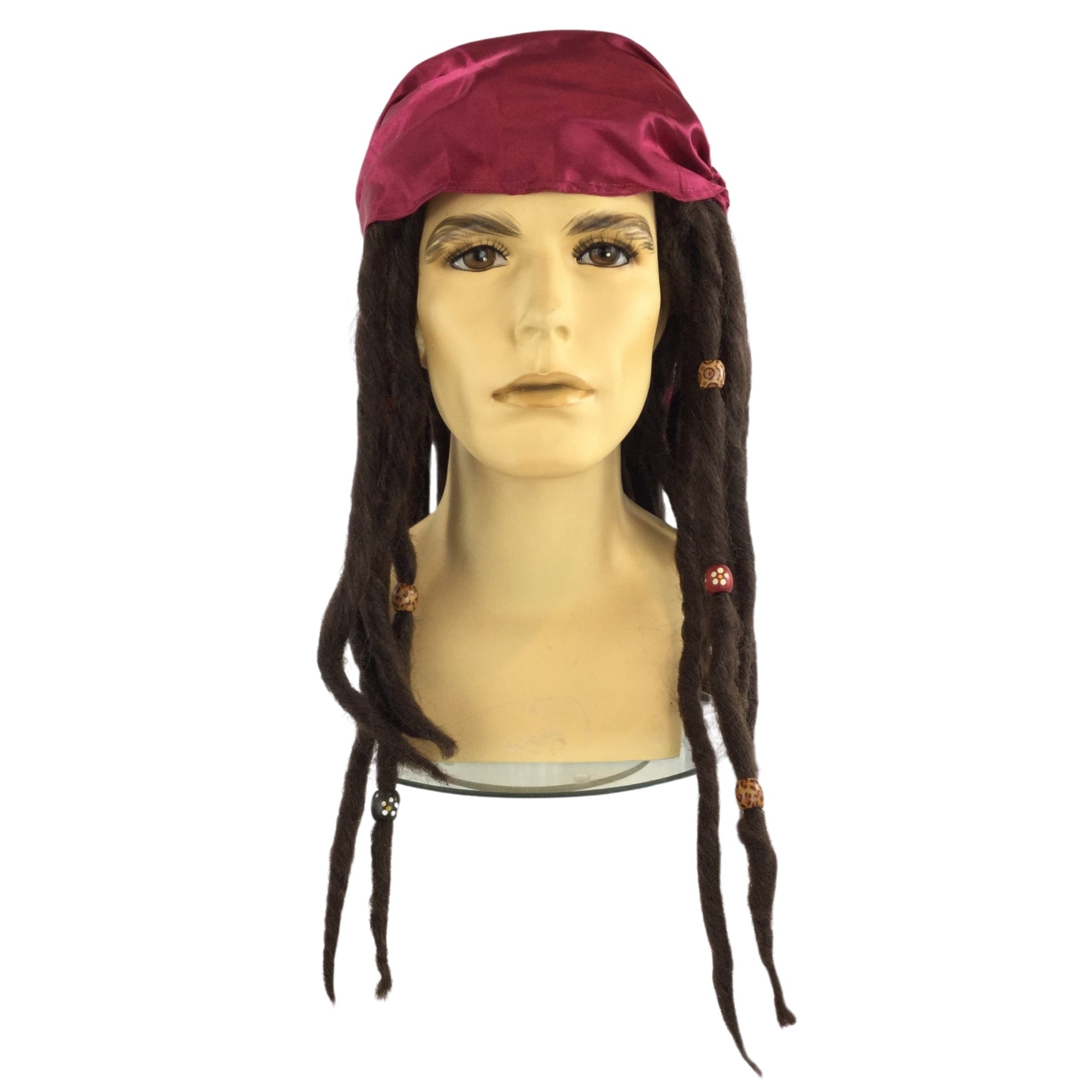 PIRATE CAPTAIN Theatrical Costume Wig