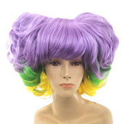 MARDI GRAS Pom-Pom  Beehive Theatrical Wig