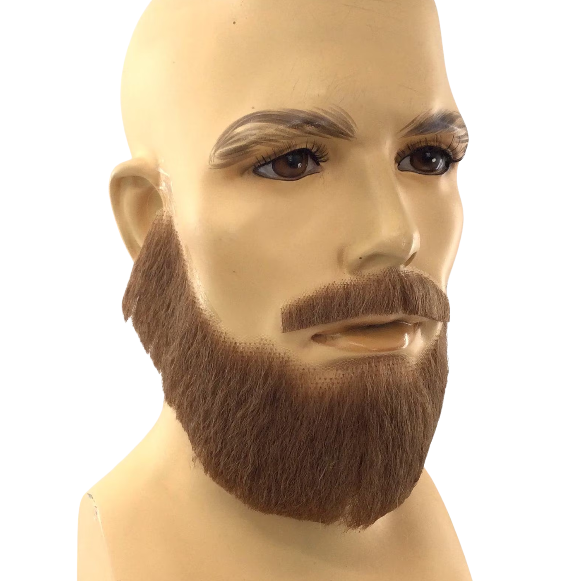 Theatrical Quality Coach Beard Style Premium Mustache & Beard Set