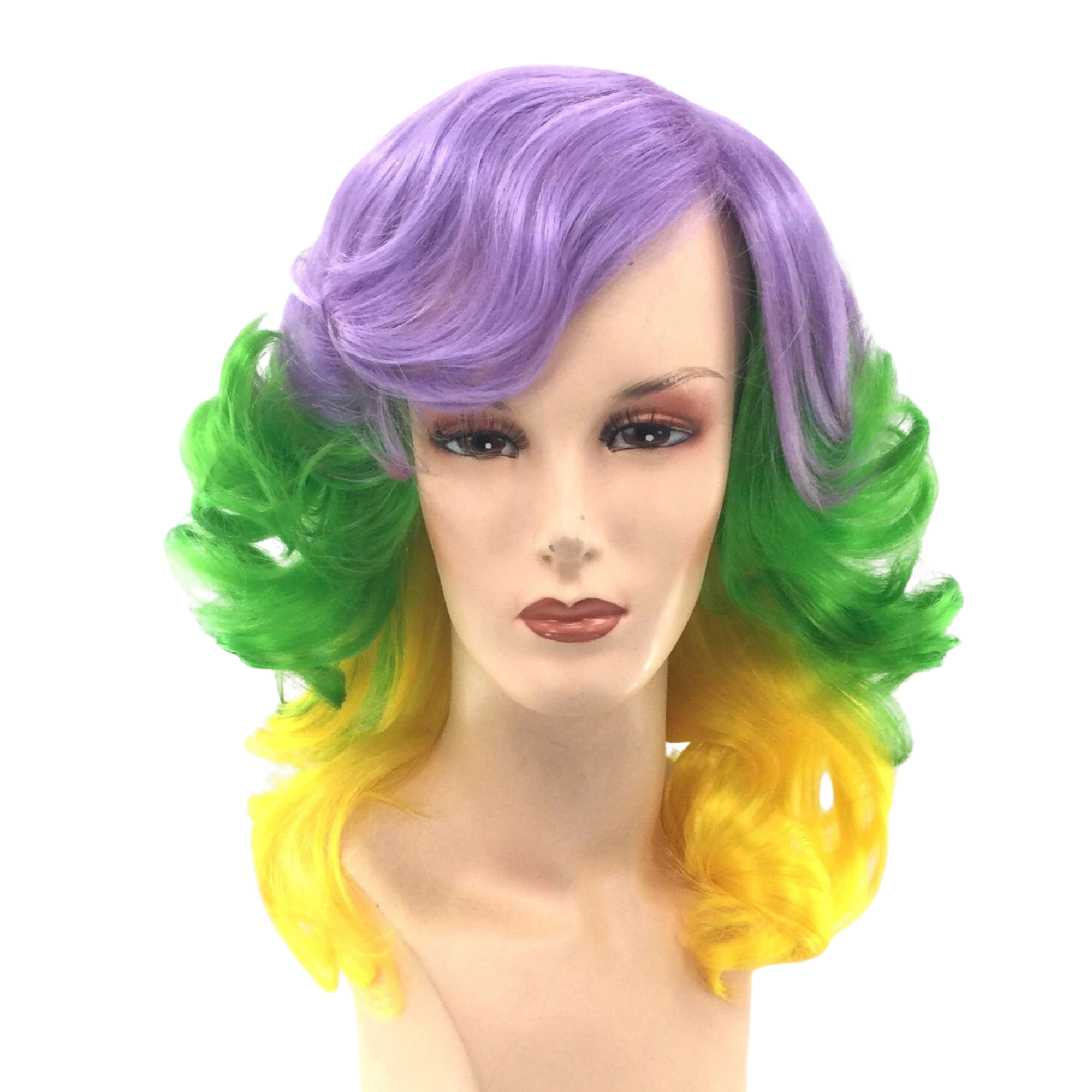 MARDI GRAS Premium Theatrical Wig