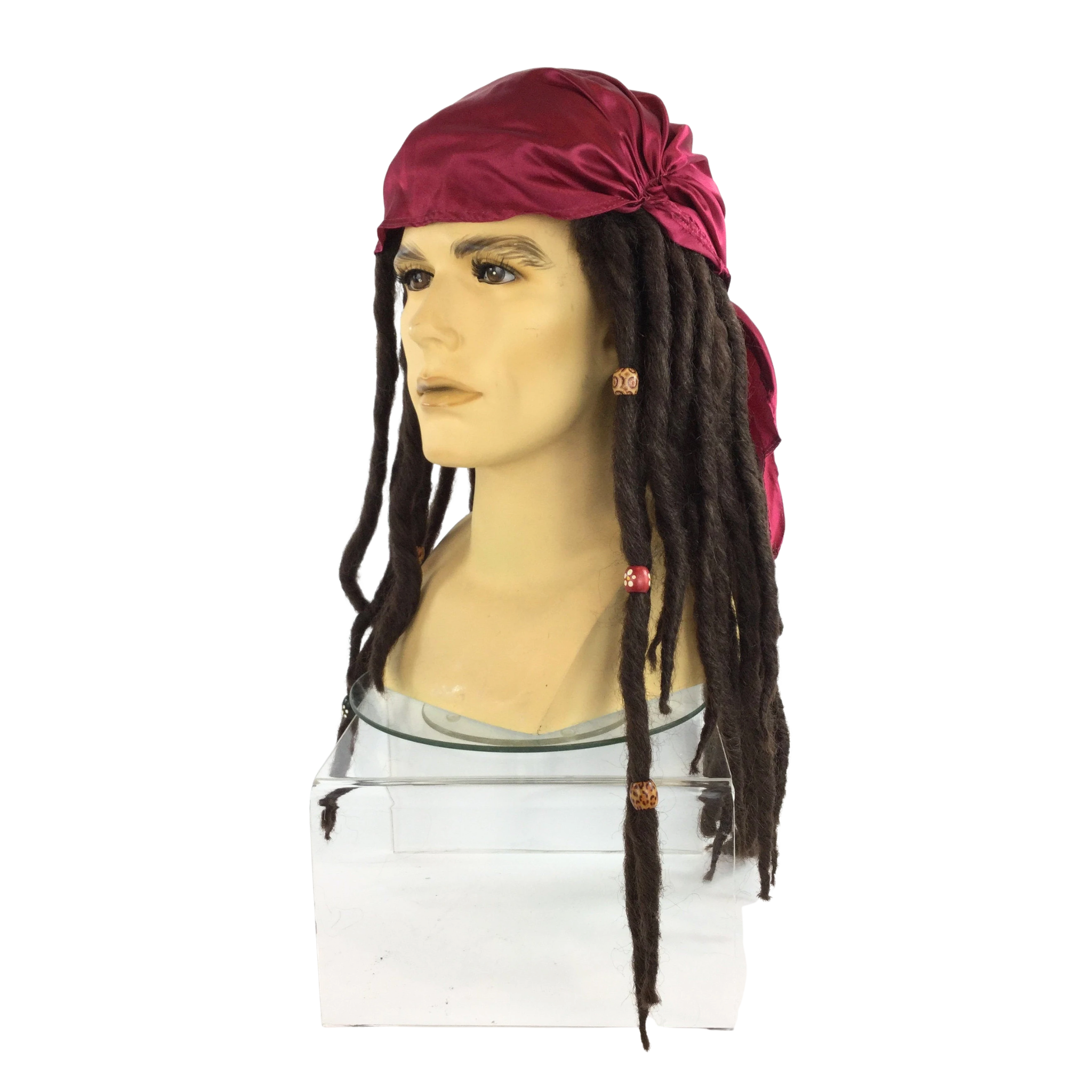 PIRATE CAPTAIN Theatrical Costume Wig