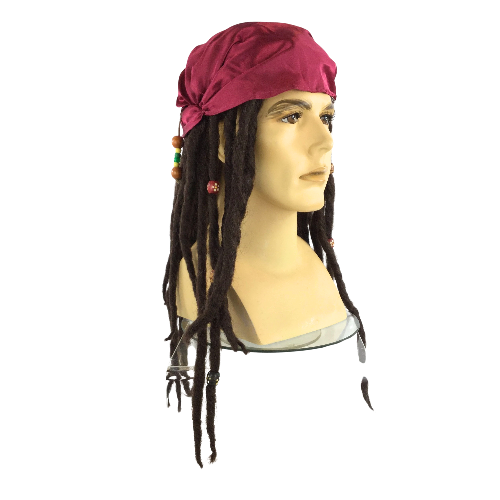 PIRATE CAPTAIN Theatrical Costume Wig