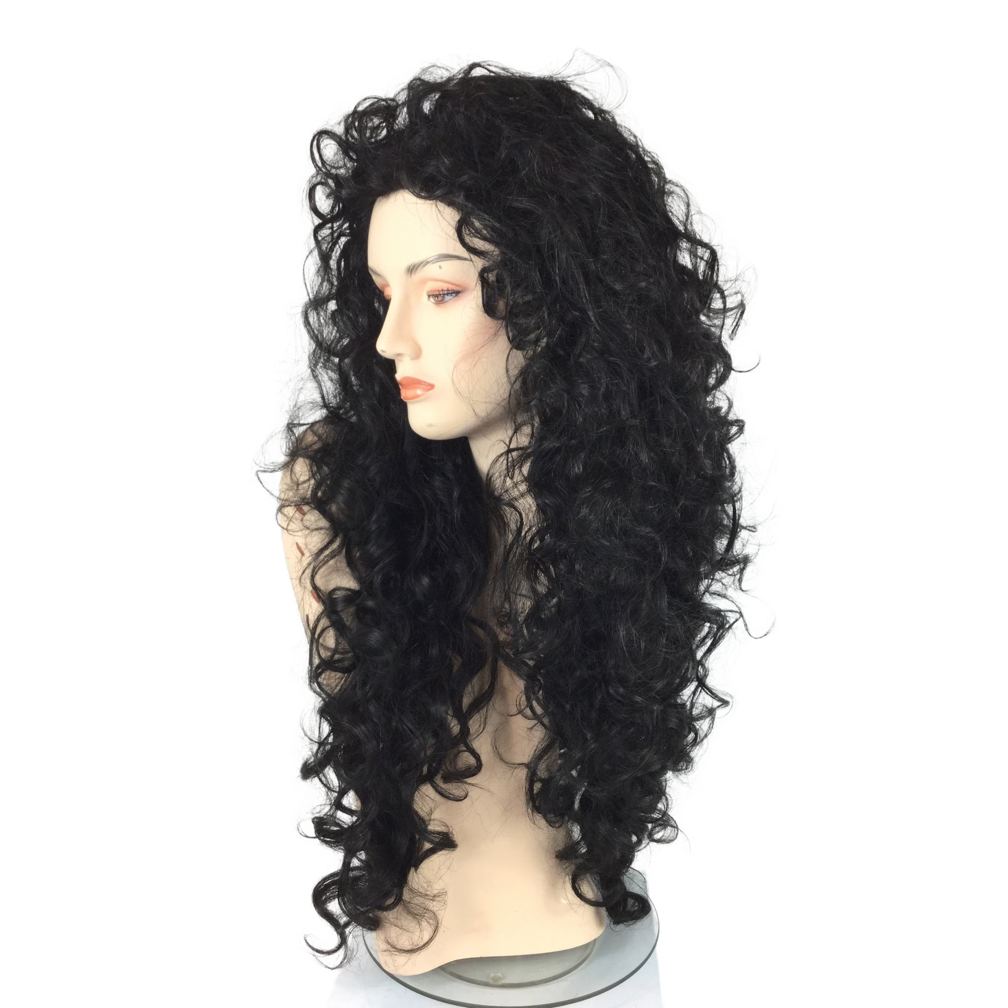1990's CHER Theatrical Long Curly Costume Wig
