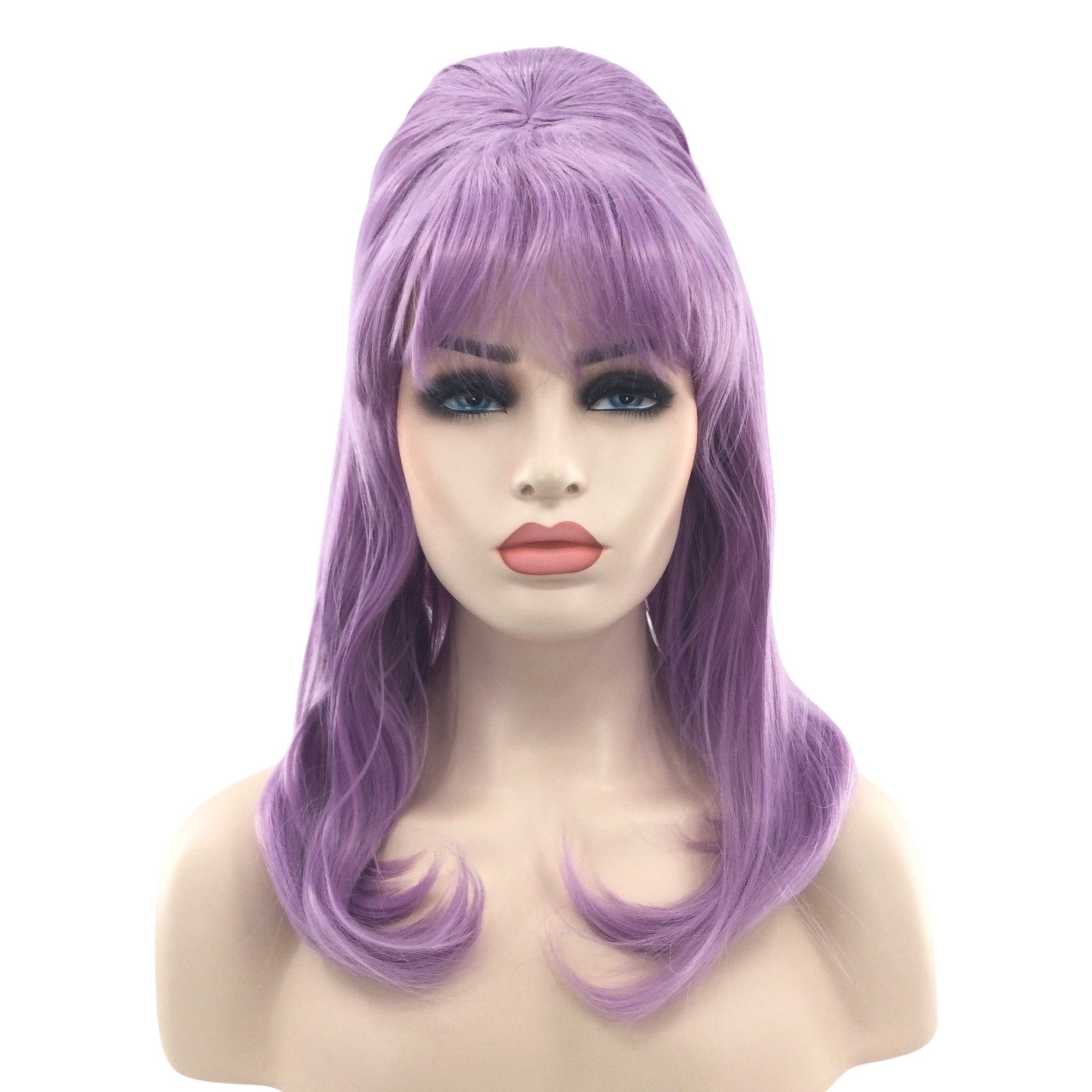 1960’s Vintage-Inspired Colorful Long Beehive Theatrical Wig