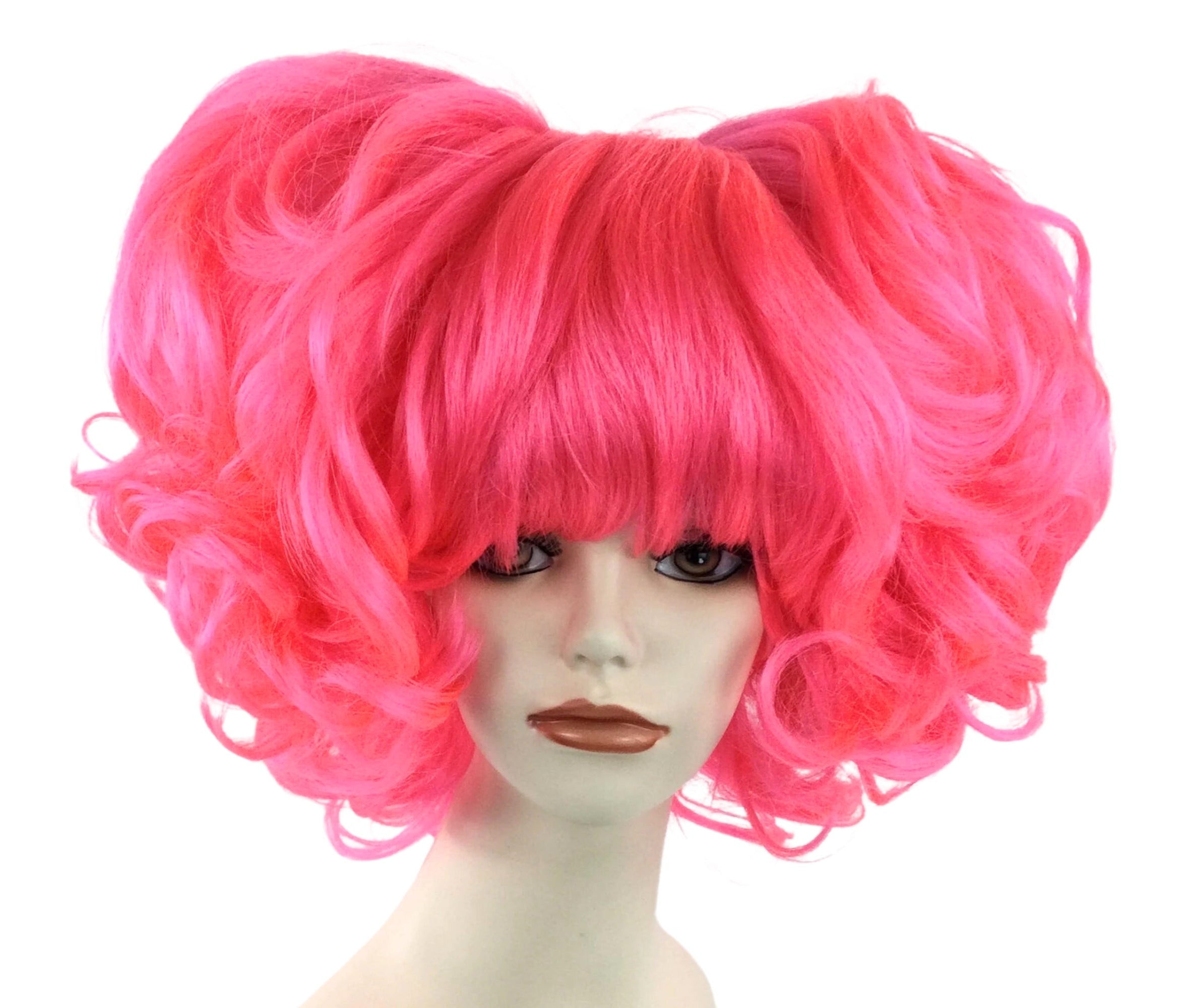 POM-POM Rave/Anime Theatrical Costume Wig in Fun Colors