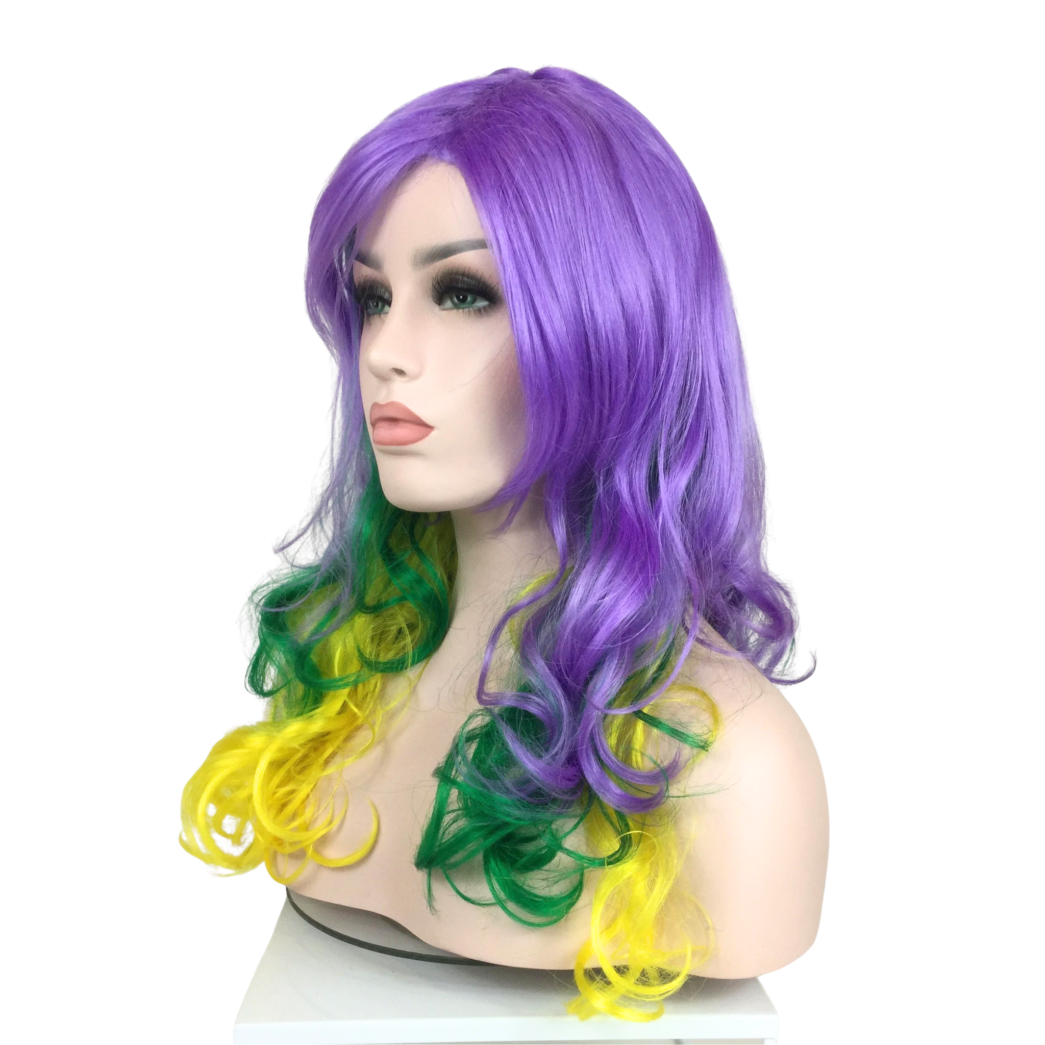 MARDI GRAS Premium Sexy Theatrical Wig