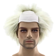 Crazy Dead Guy Theatrical Bald Cap Wig