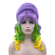 MARDI GRAS Premium Beehive Theatrical Wig