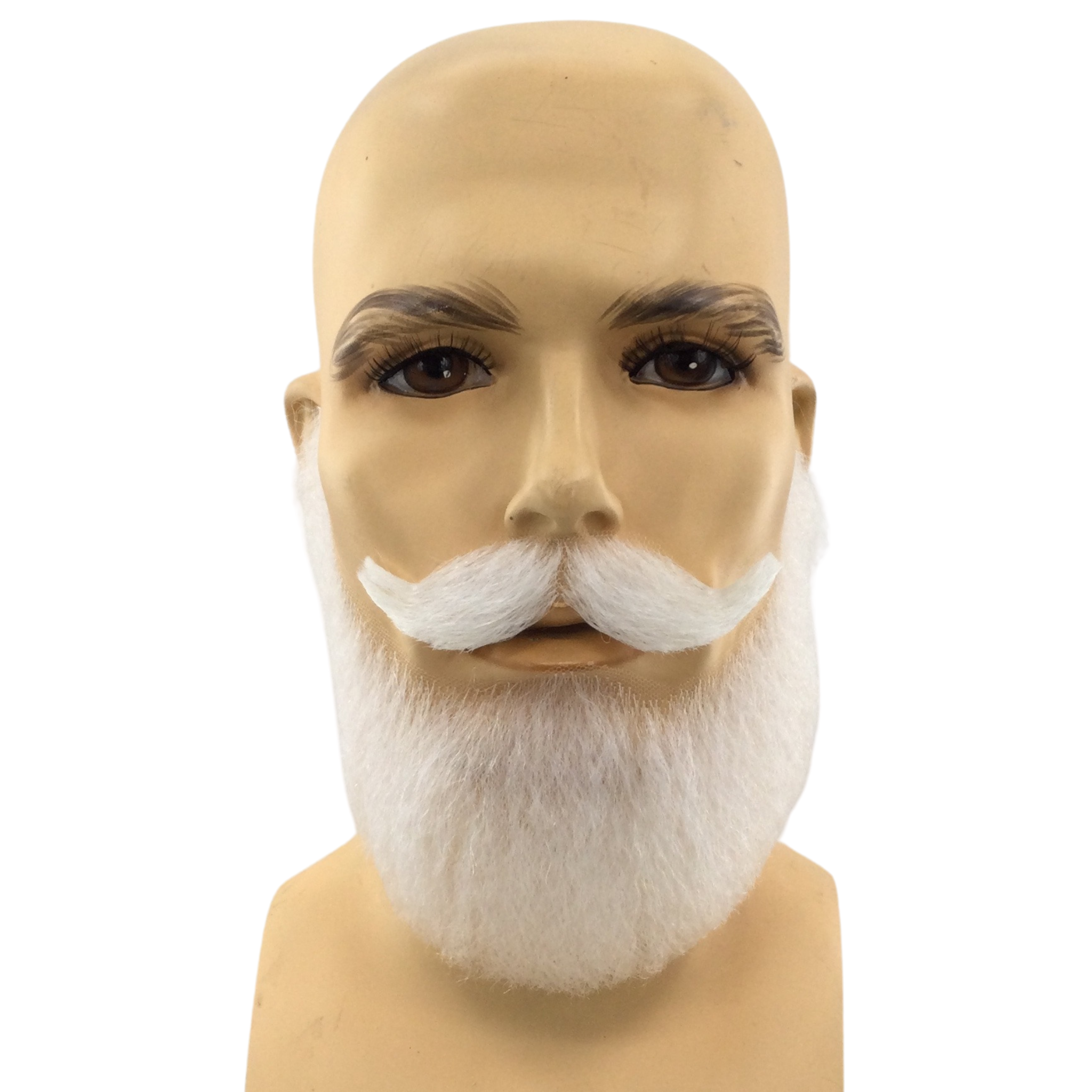 Santa Claus Beard & Mustache Modern Set