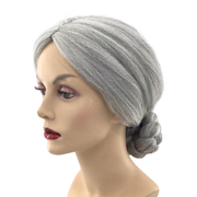 Psycho Old Lady Style Theatrical Costume Wig
