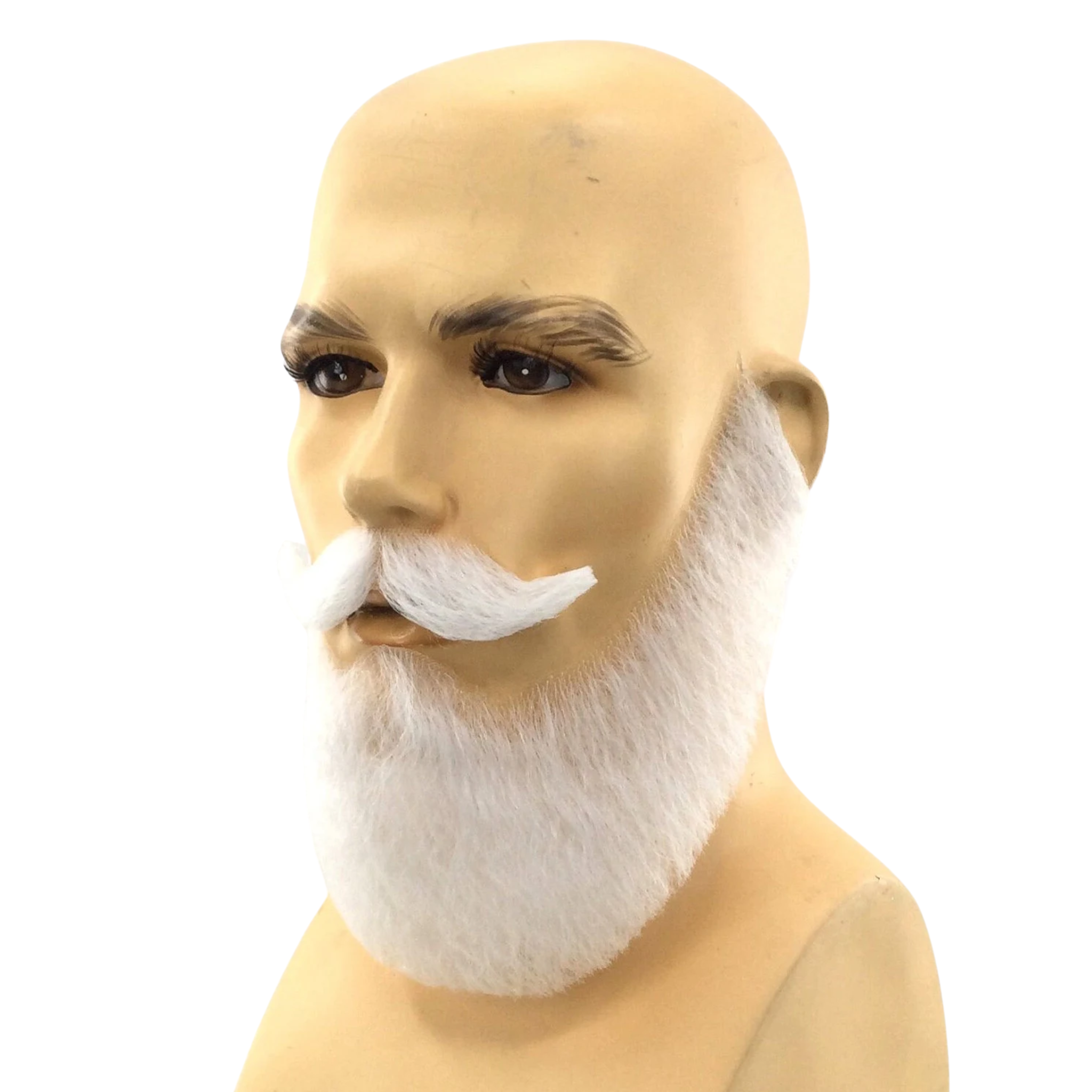 Santa Claus Beard & Mustache Modern Set