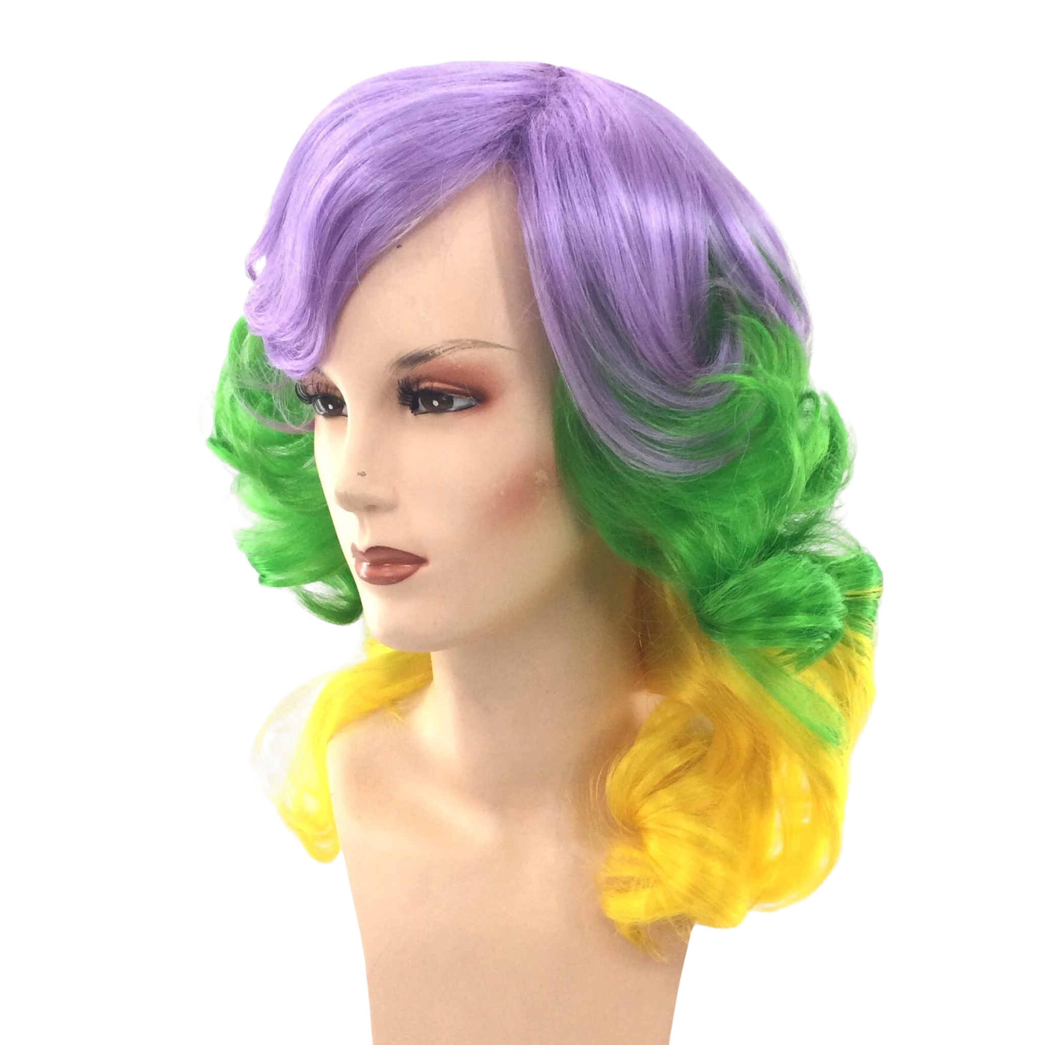 MARDI GRAS Premium Theatrical Wig
