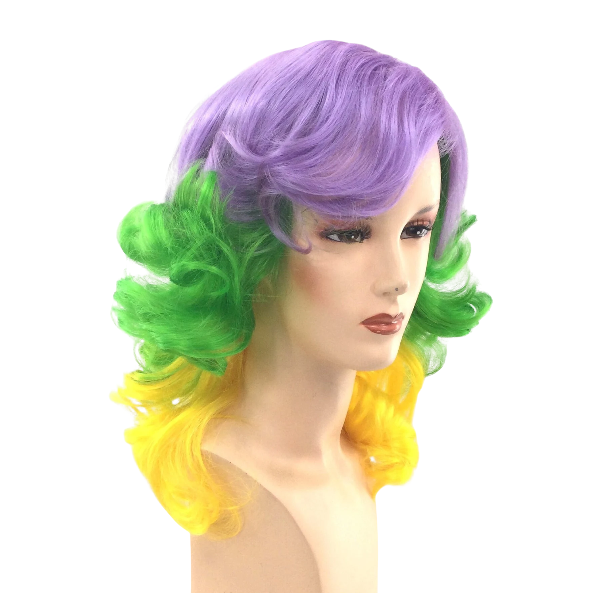MARDI GRAS Premium Theatrical Wig
