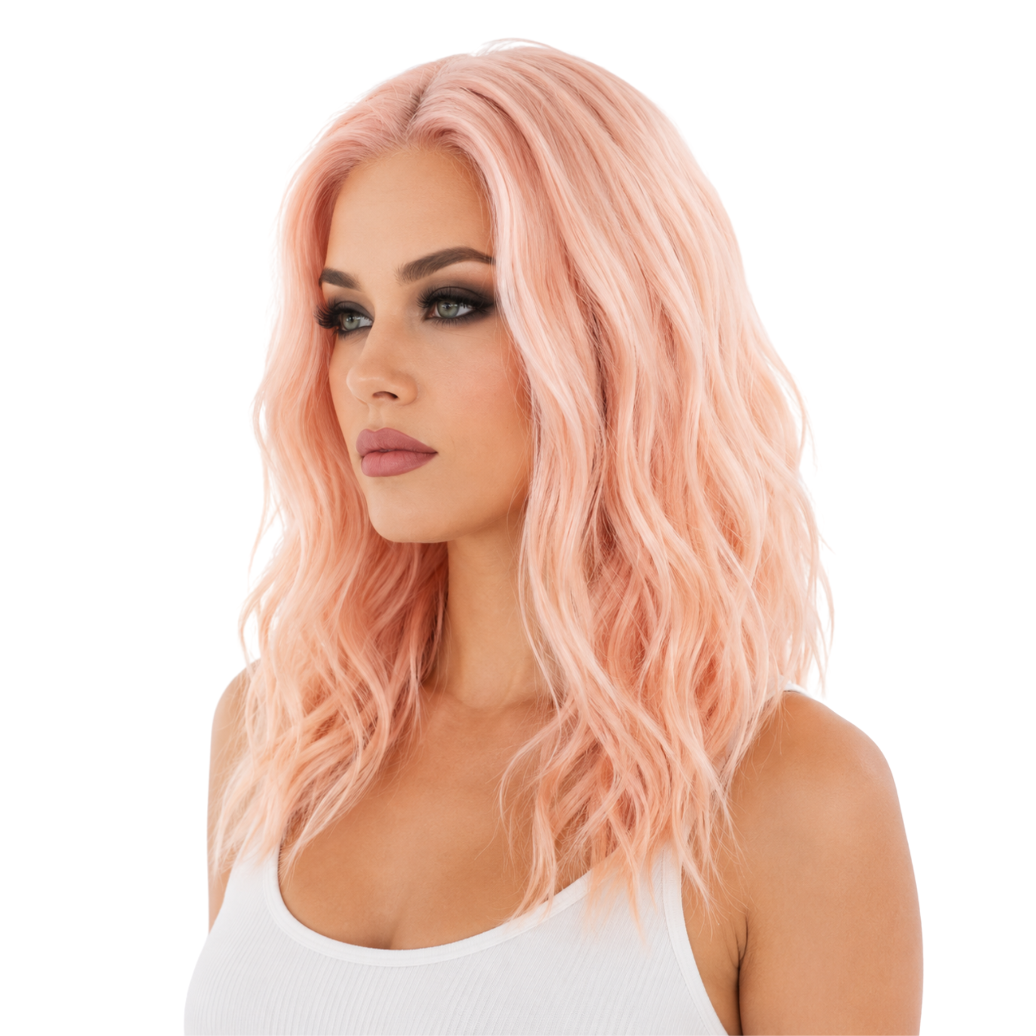 Professional LACE-FRONT Cosplay/Anime Wavy Bob Wig - 7 Colors