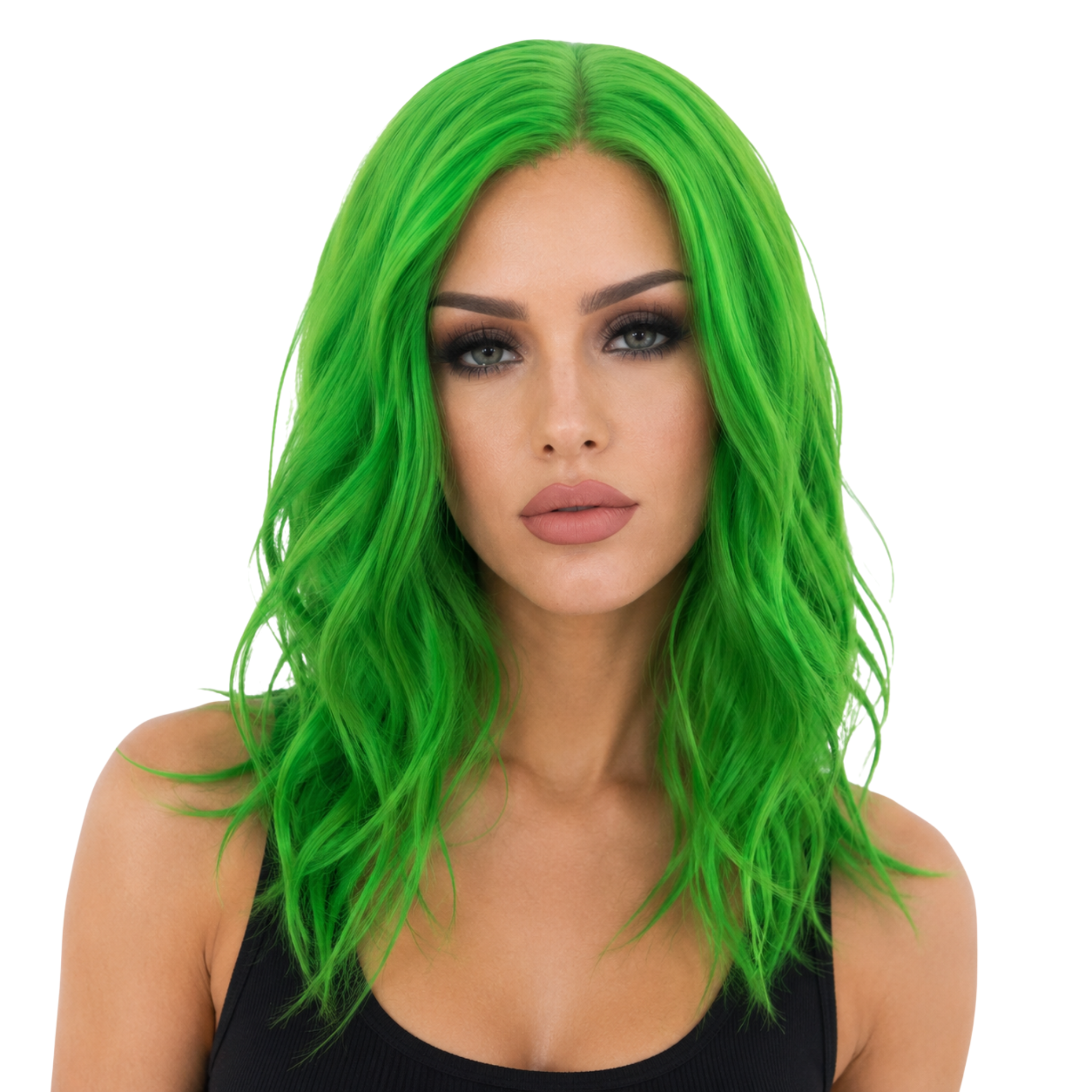 Professional LACE-FRONT Cosplay/Anime Wavy Bob Wig - 7 Colors