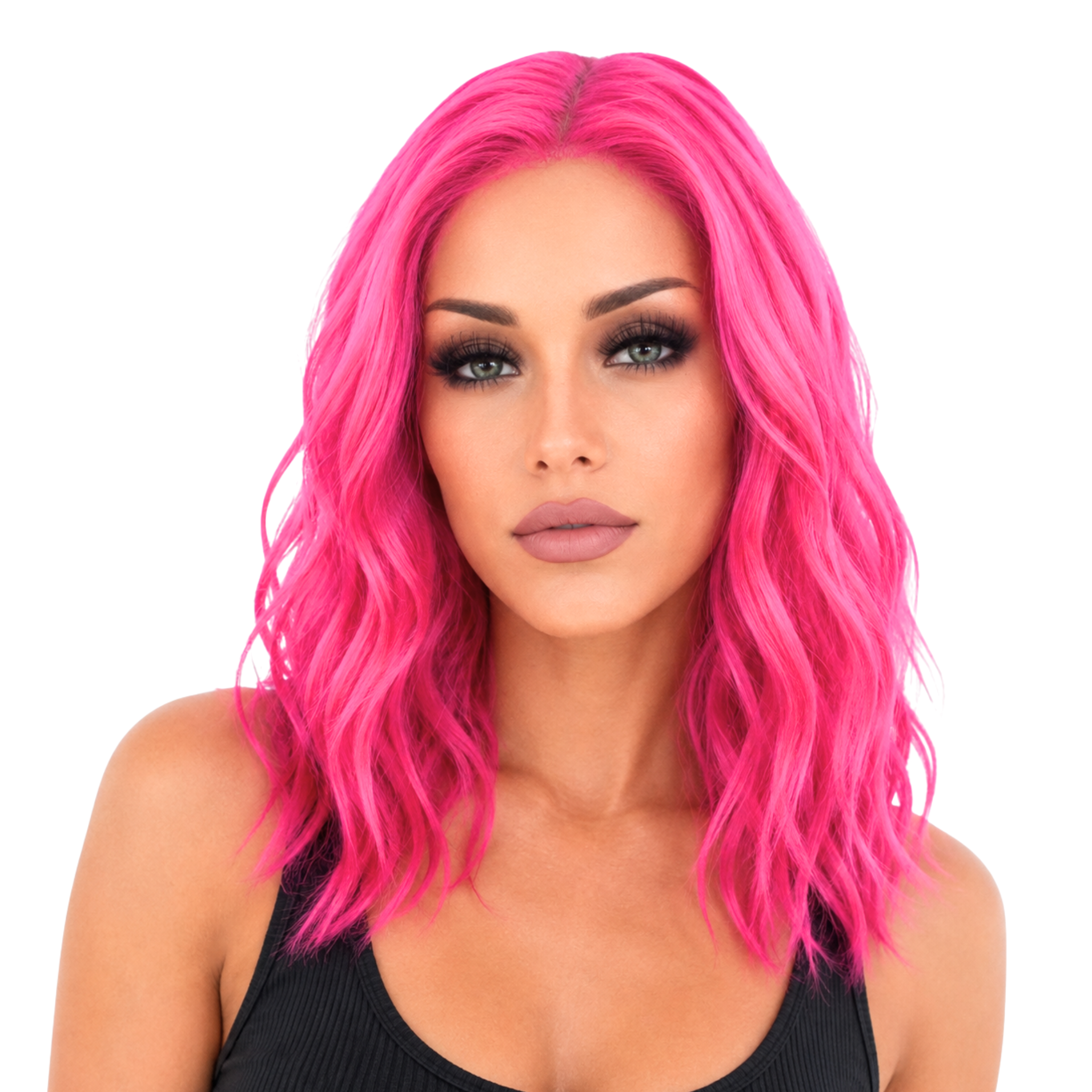 Professional LACE-FRONT Cosplay/Anime Wavy Bob Wig - 7 Colors