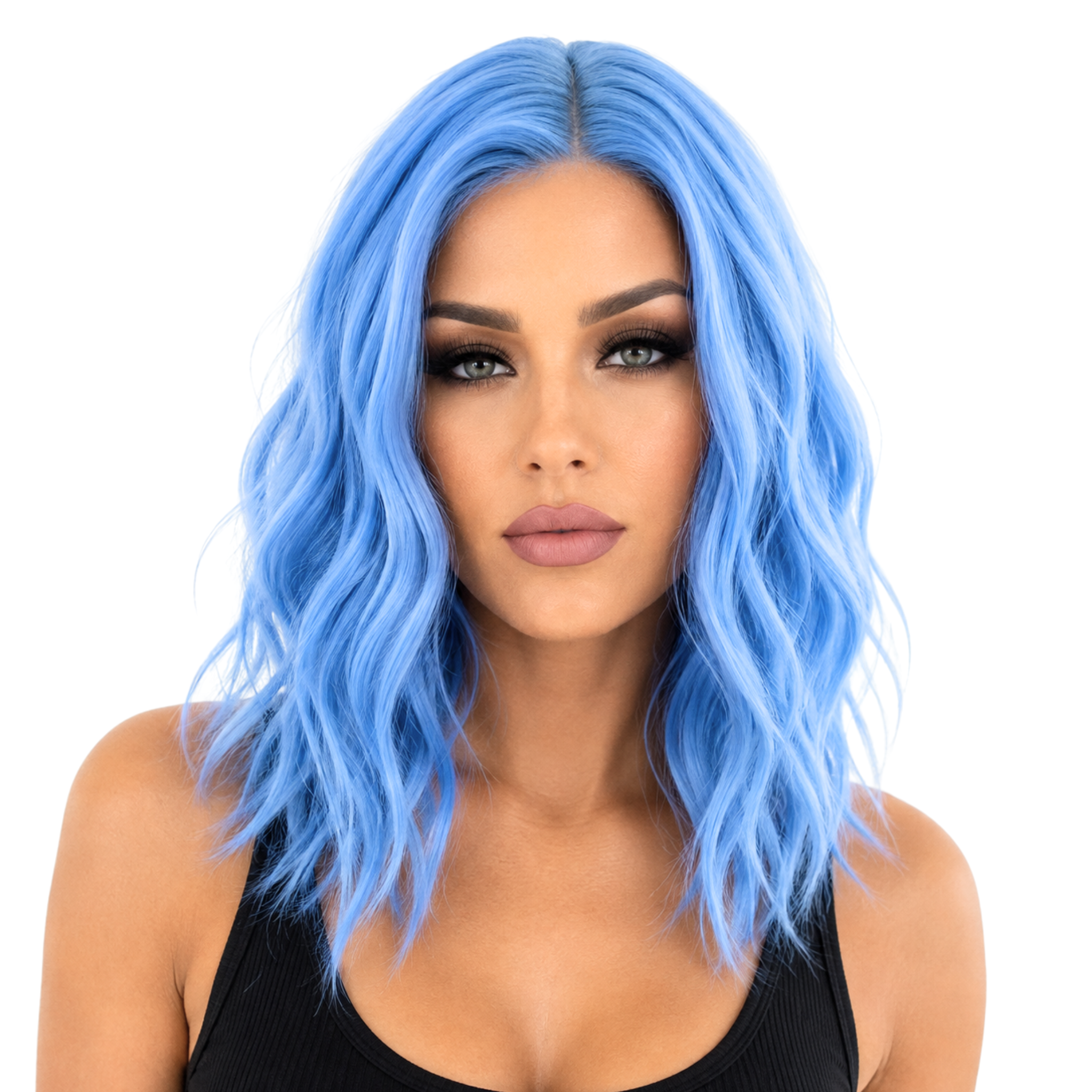 Professional LACE-FRONT Cosplay/Anime Wavy Bob Wig - 7 Colors
