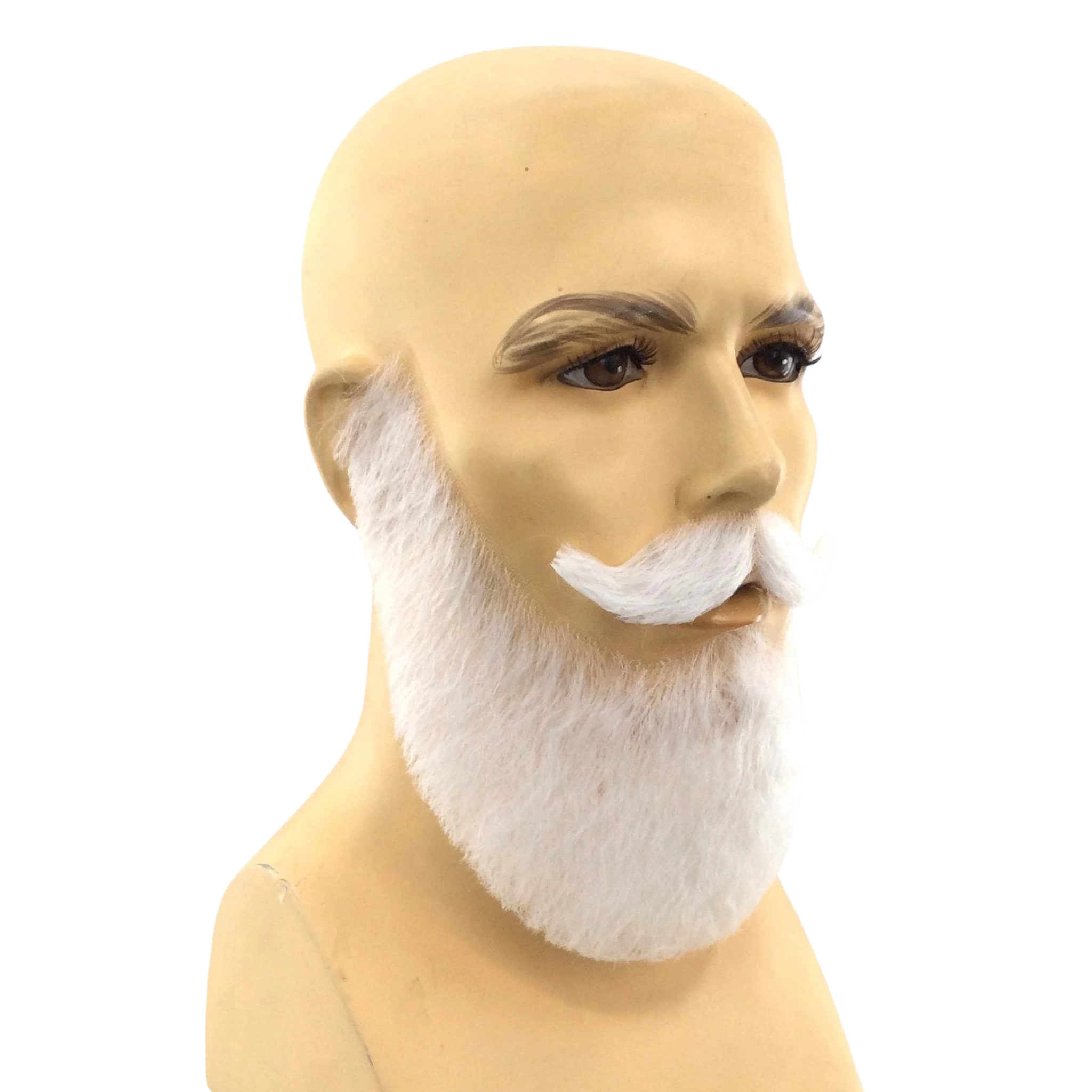 Santa Claus Beard & Mustache Modern Set