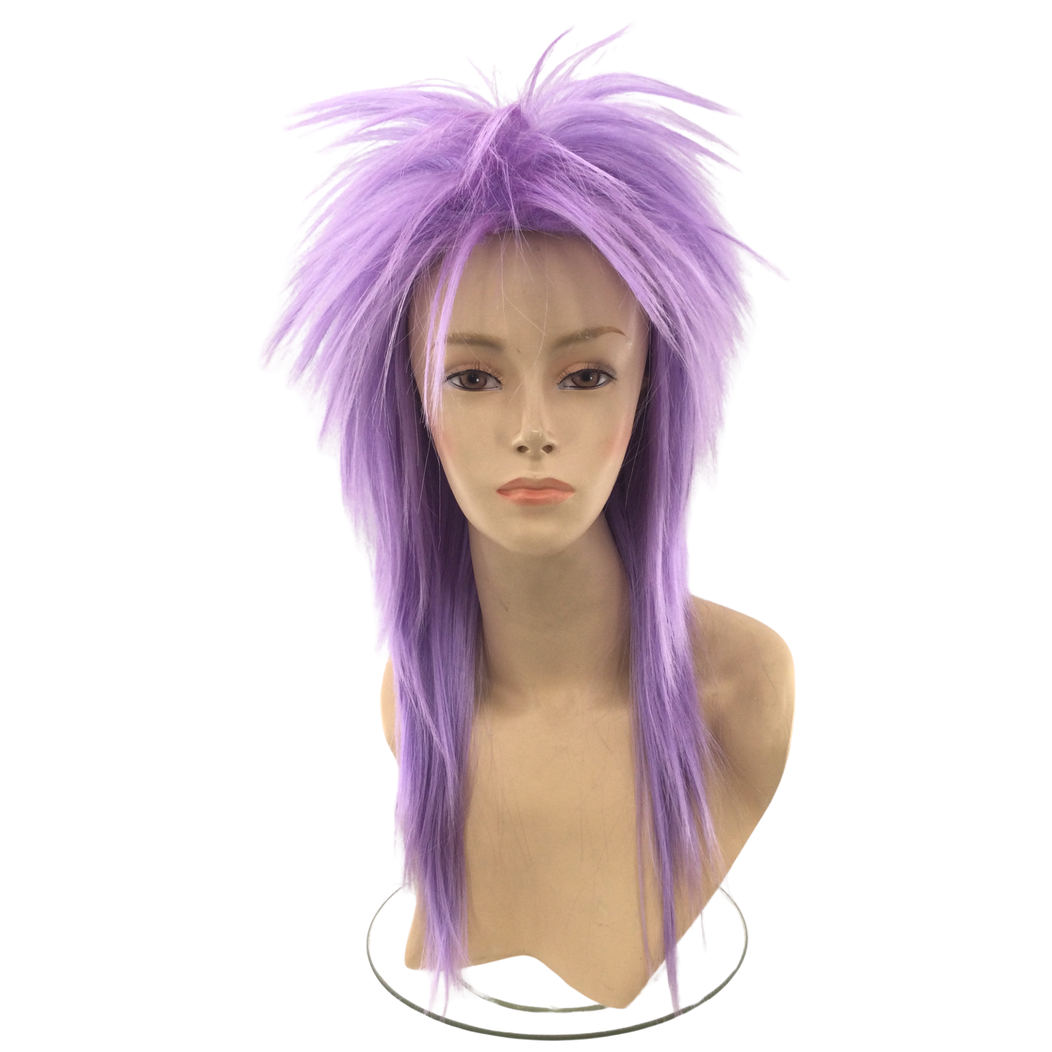 1980’s Spiky Punk Rocker Unisex Wig in Fun Party Colors