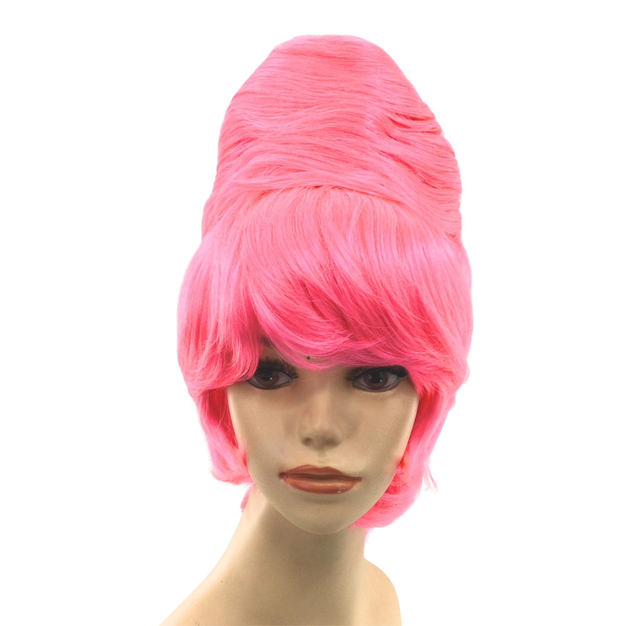 1950’s Round Beehive Theatrical Wig in Fun Colors