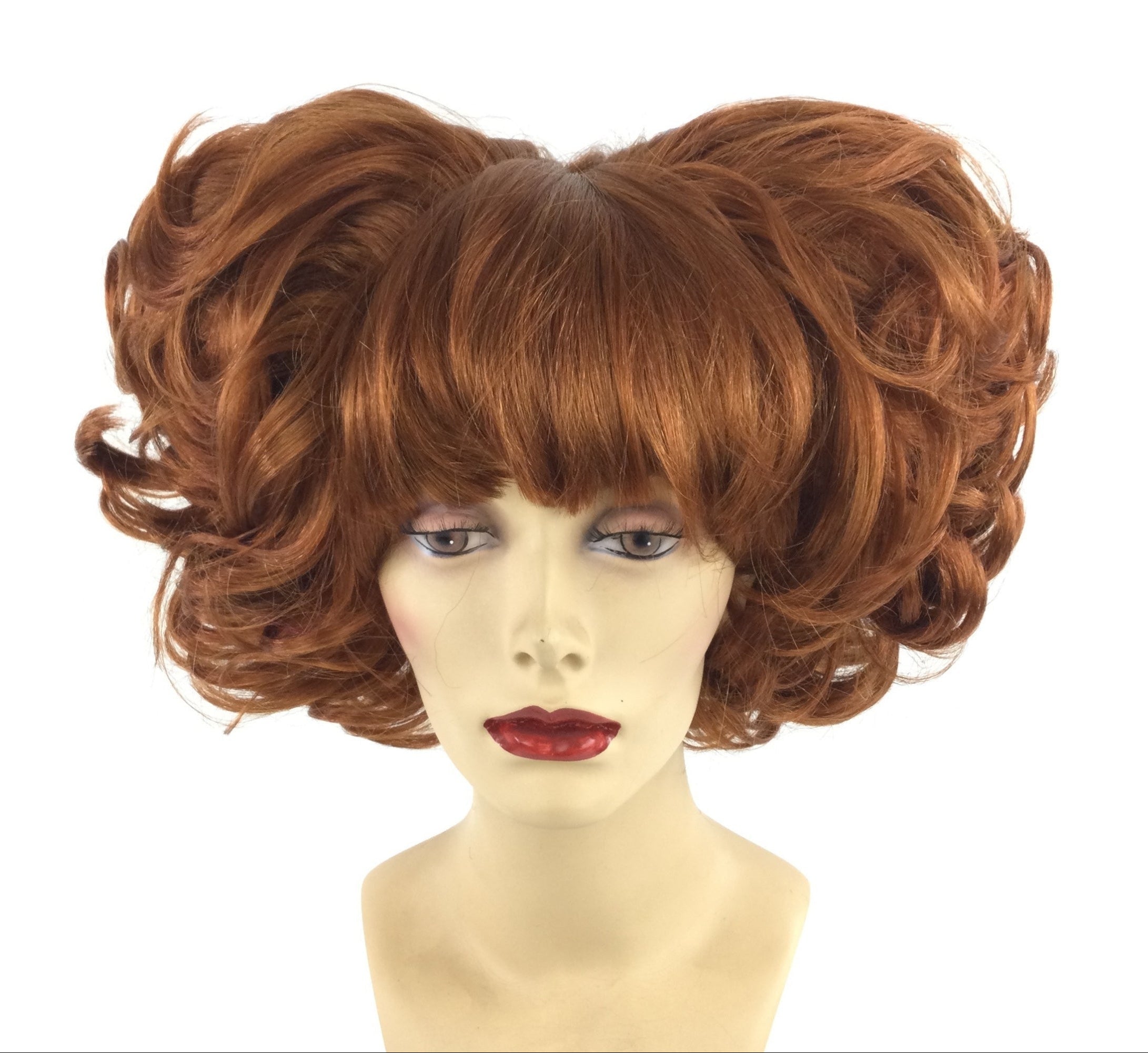 POM-POM Rave/Anime Theatrical Costume Wig in Natural Colors