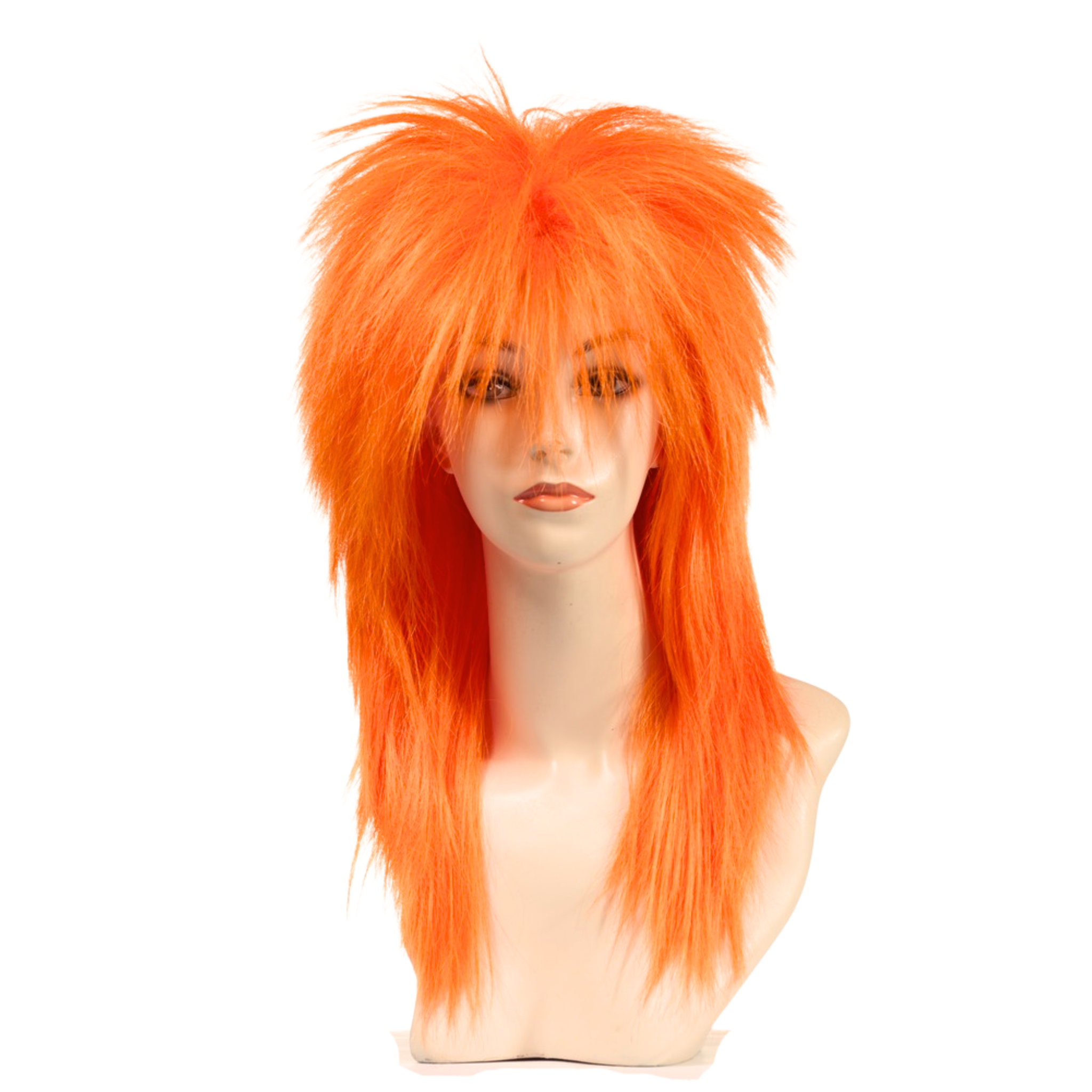 1980’s Spiky Punk Rocker Unisex Wig in Fun Party Colors