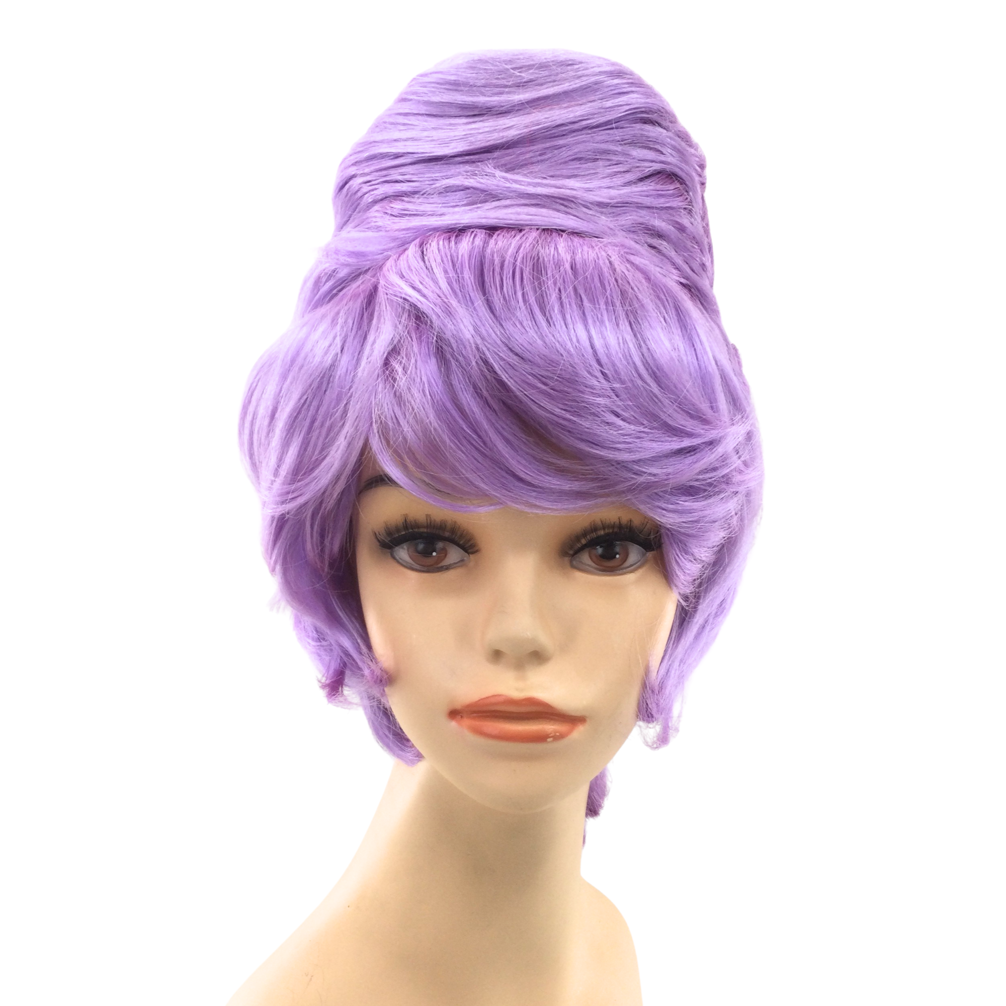 1950’s Round Beehive Theatrical Wig in Fun Colors