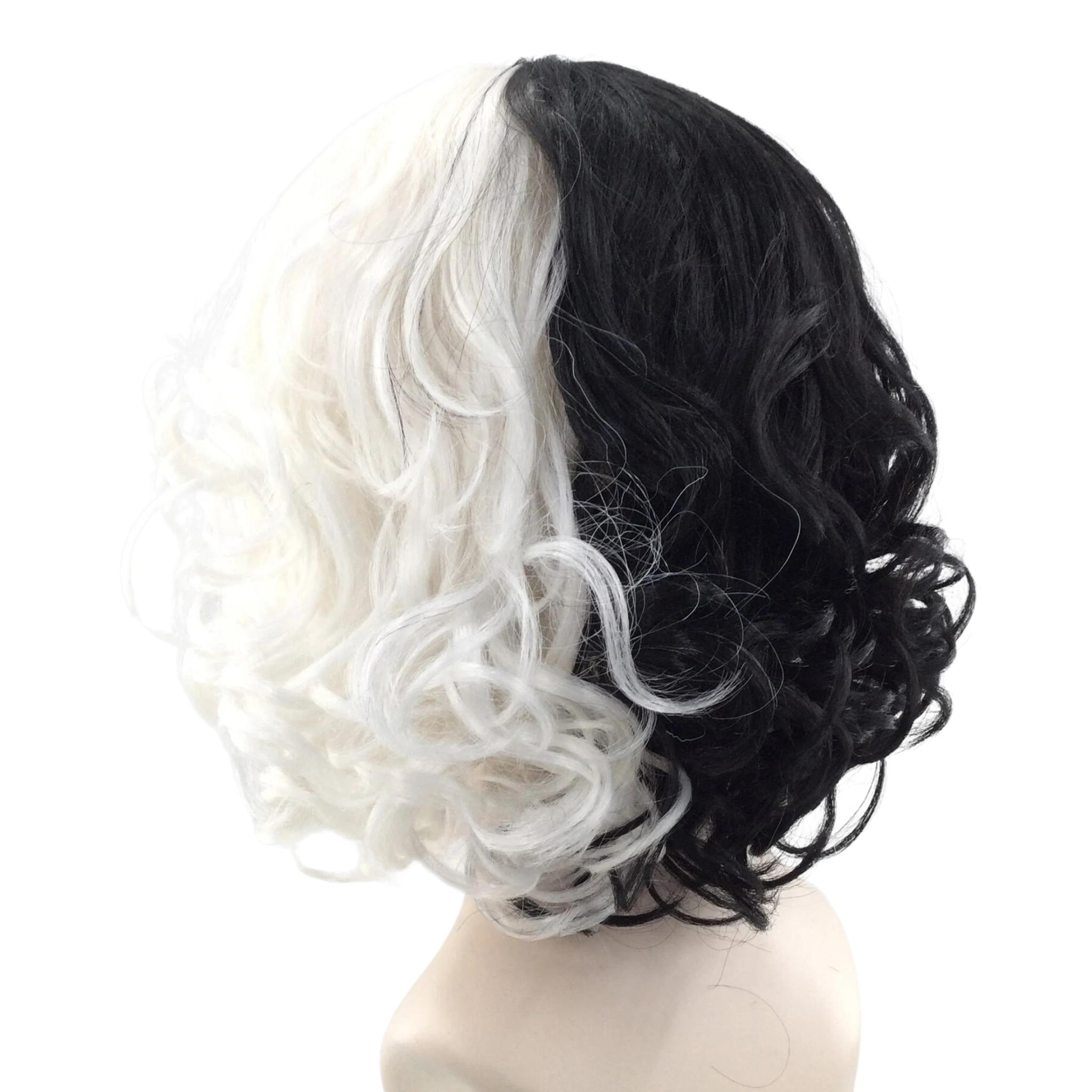 CRUELLA Inspired Theatrical Costume Wig