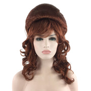 1960’s Retro Curly Beehive Theatrical Wig in Natural Colors