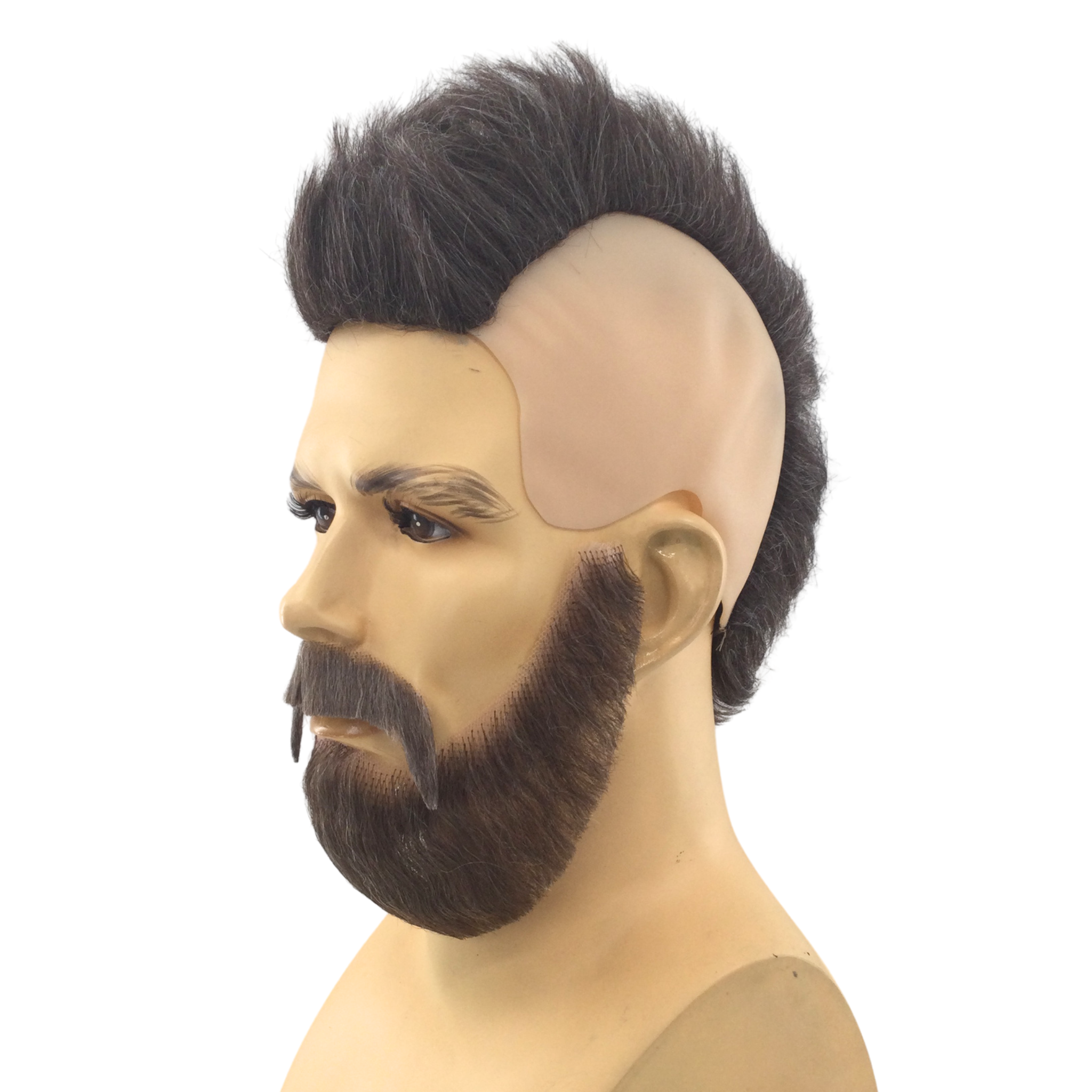 STREET FIGHTER ZANGIEF Style Theatrical Costume Wig Mustache & Beard Set