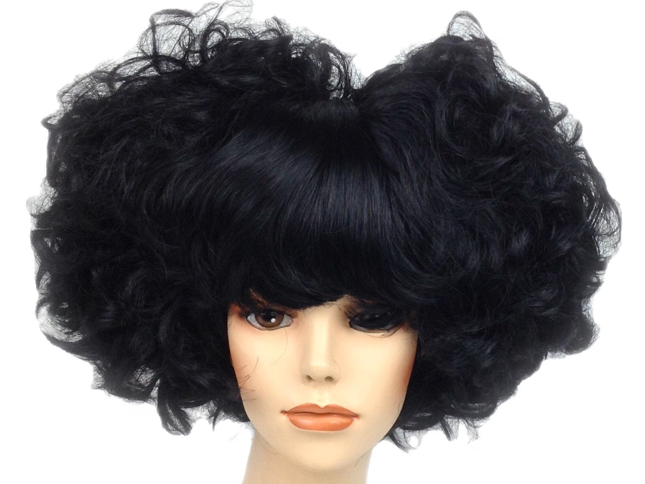 POM-POM Rave/Anime Theatrical Costume Wig in Natural Colors