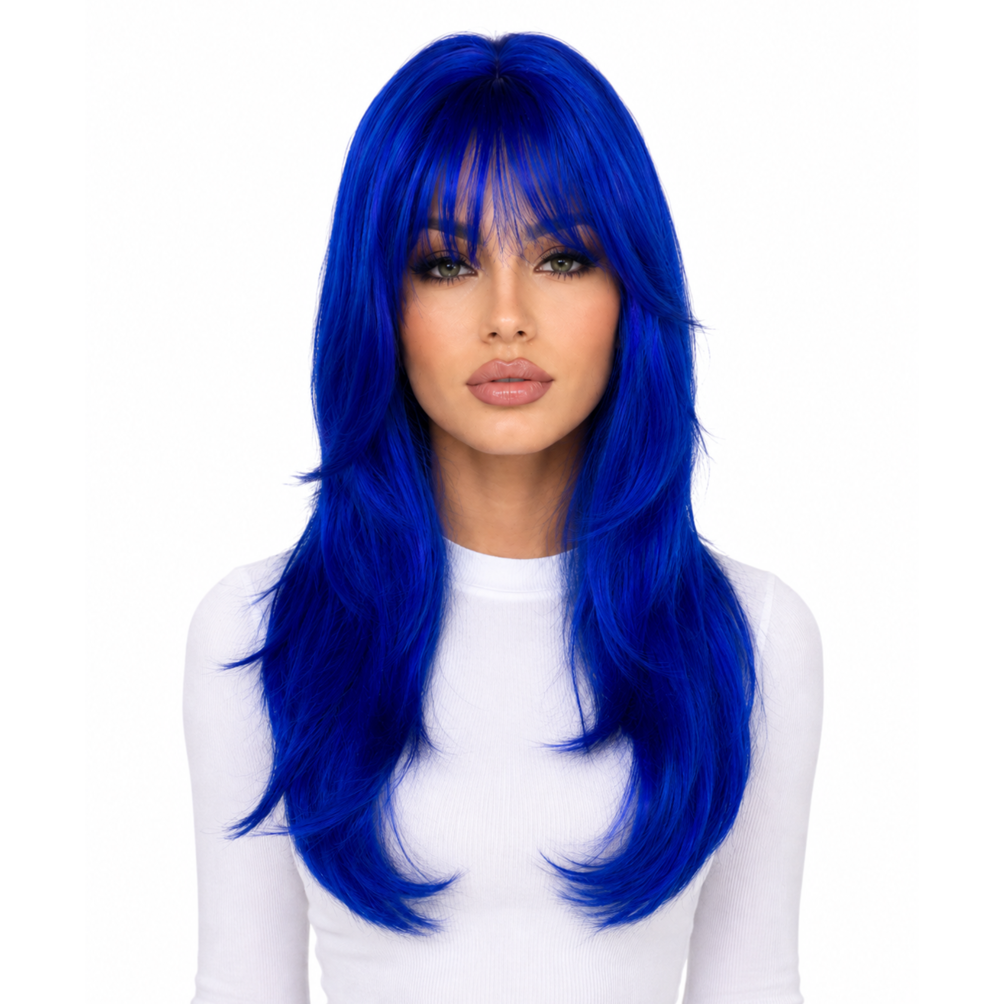 Premium Long Sexy Wavy Theatrical Wig - 7 Fun Colors