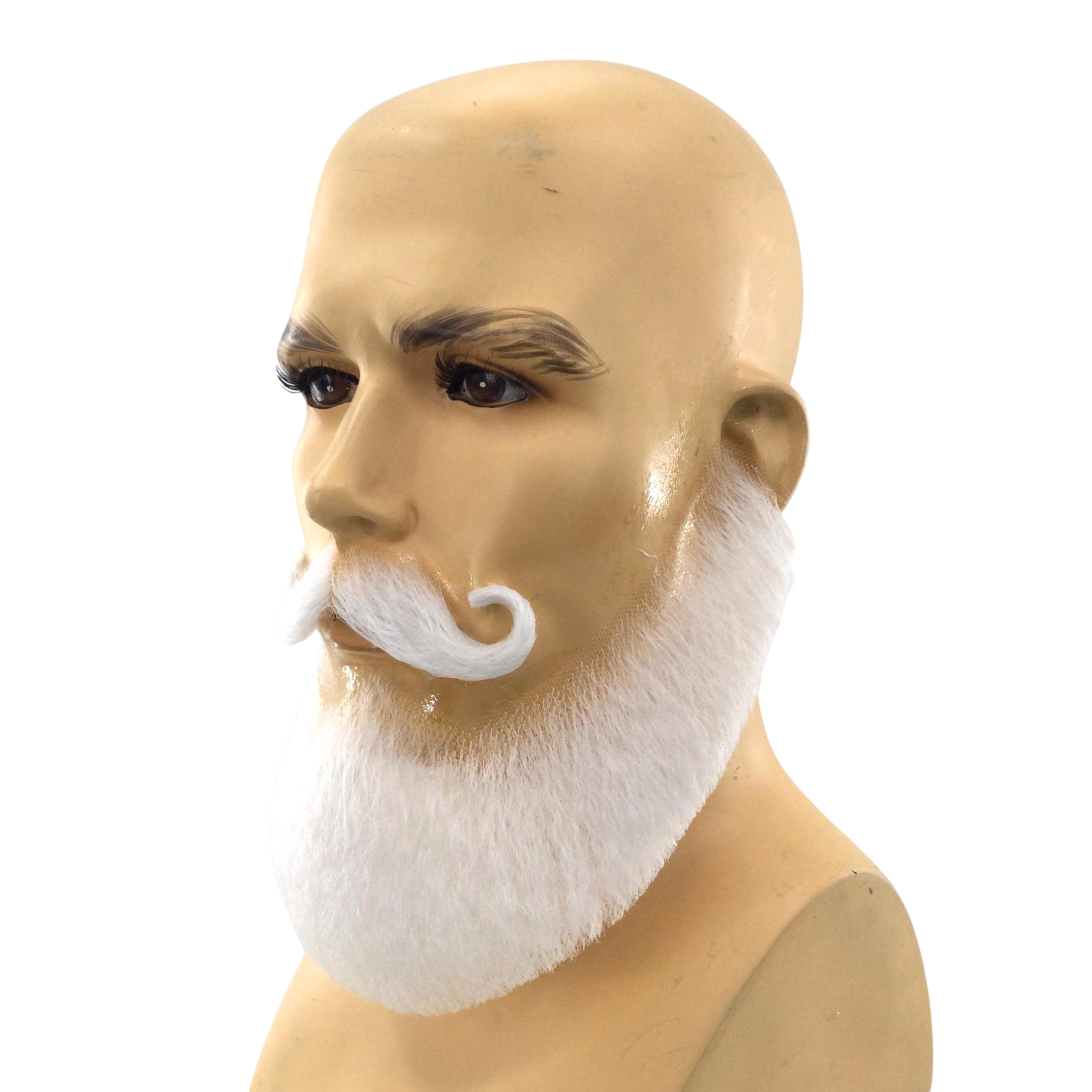 Santa Claus Beard & Mustache Modern Set